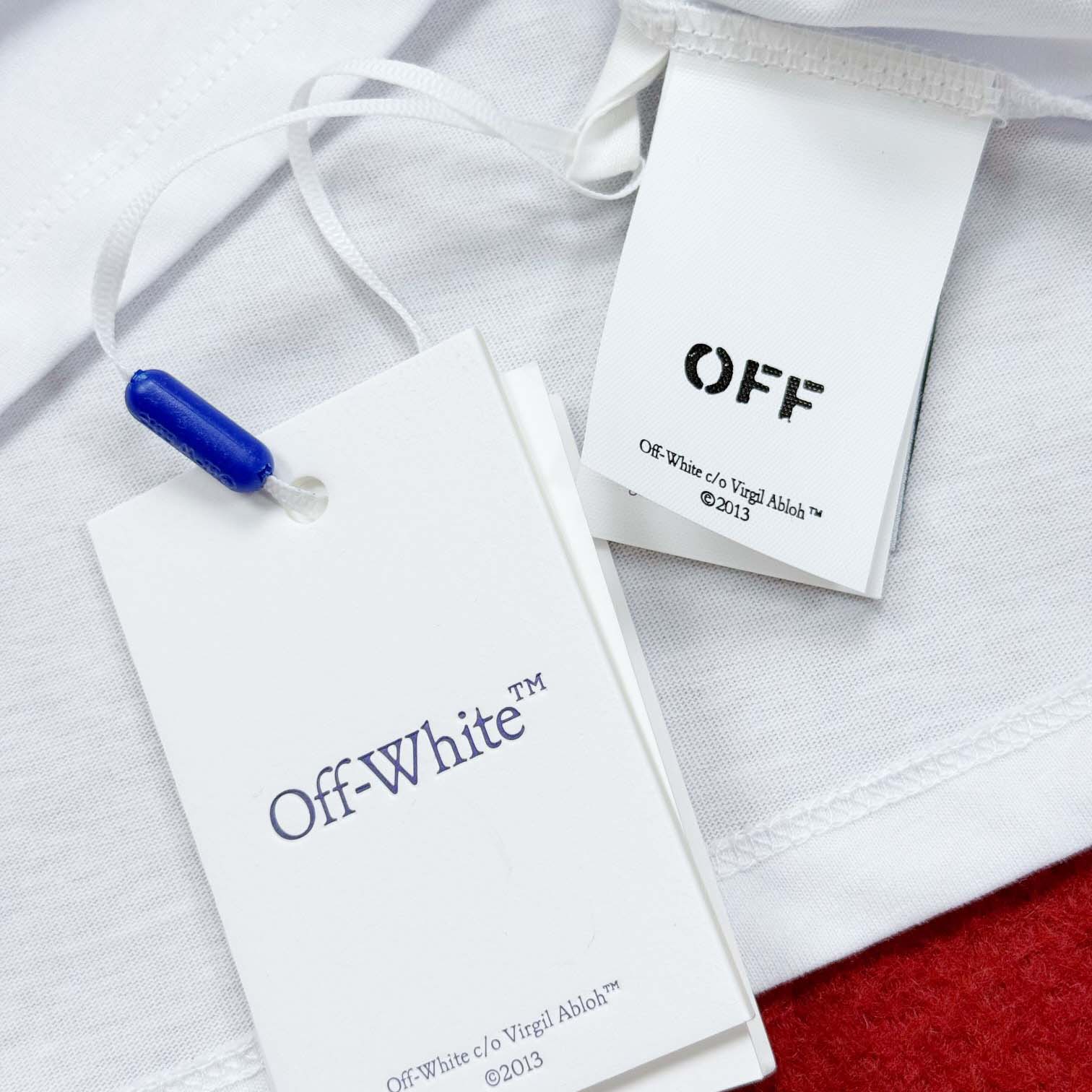 Off-White Boys Watercolour T-Shirt In White - DopestKickz