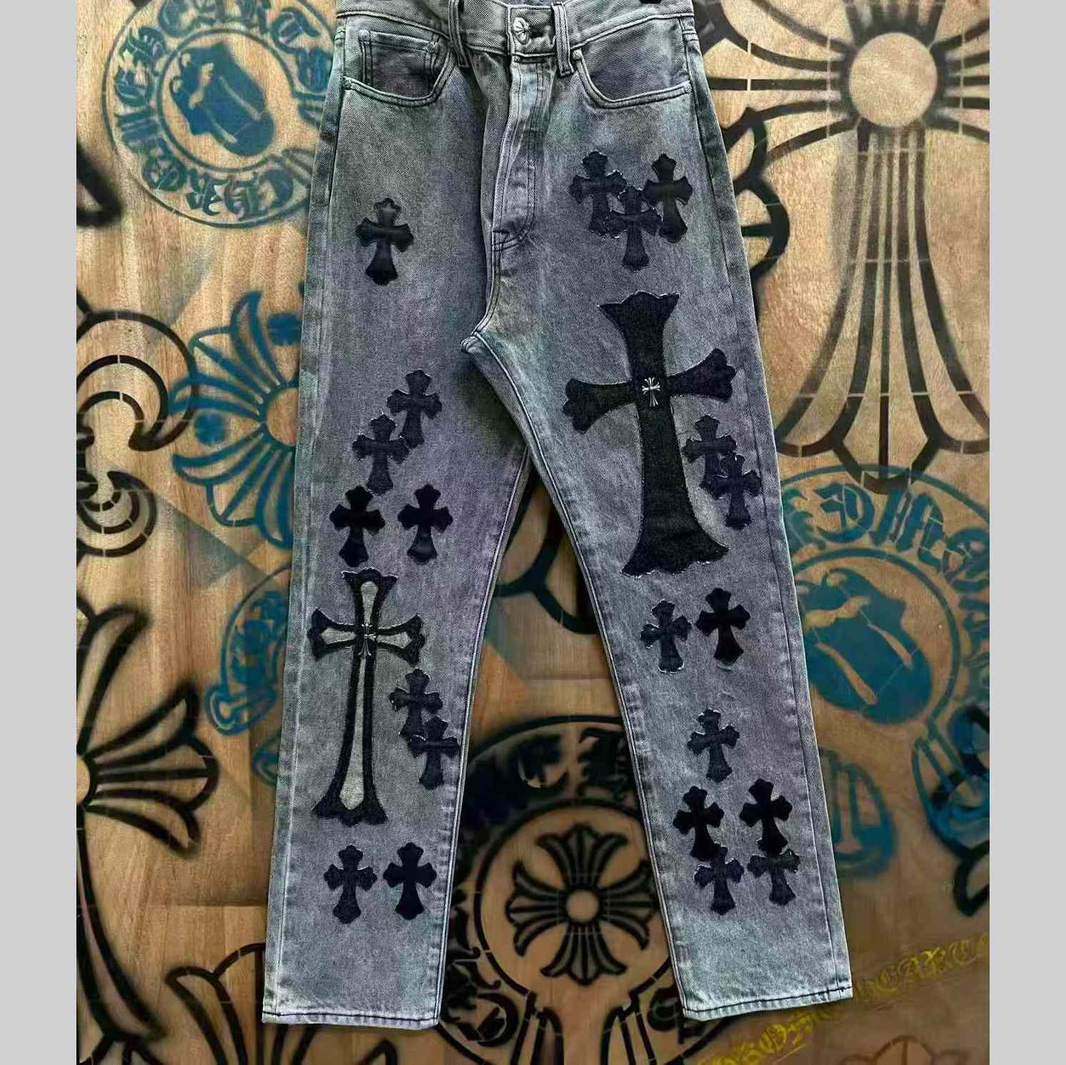 Chrome Hearts Jeans - DopestKickz