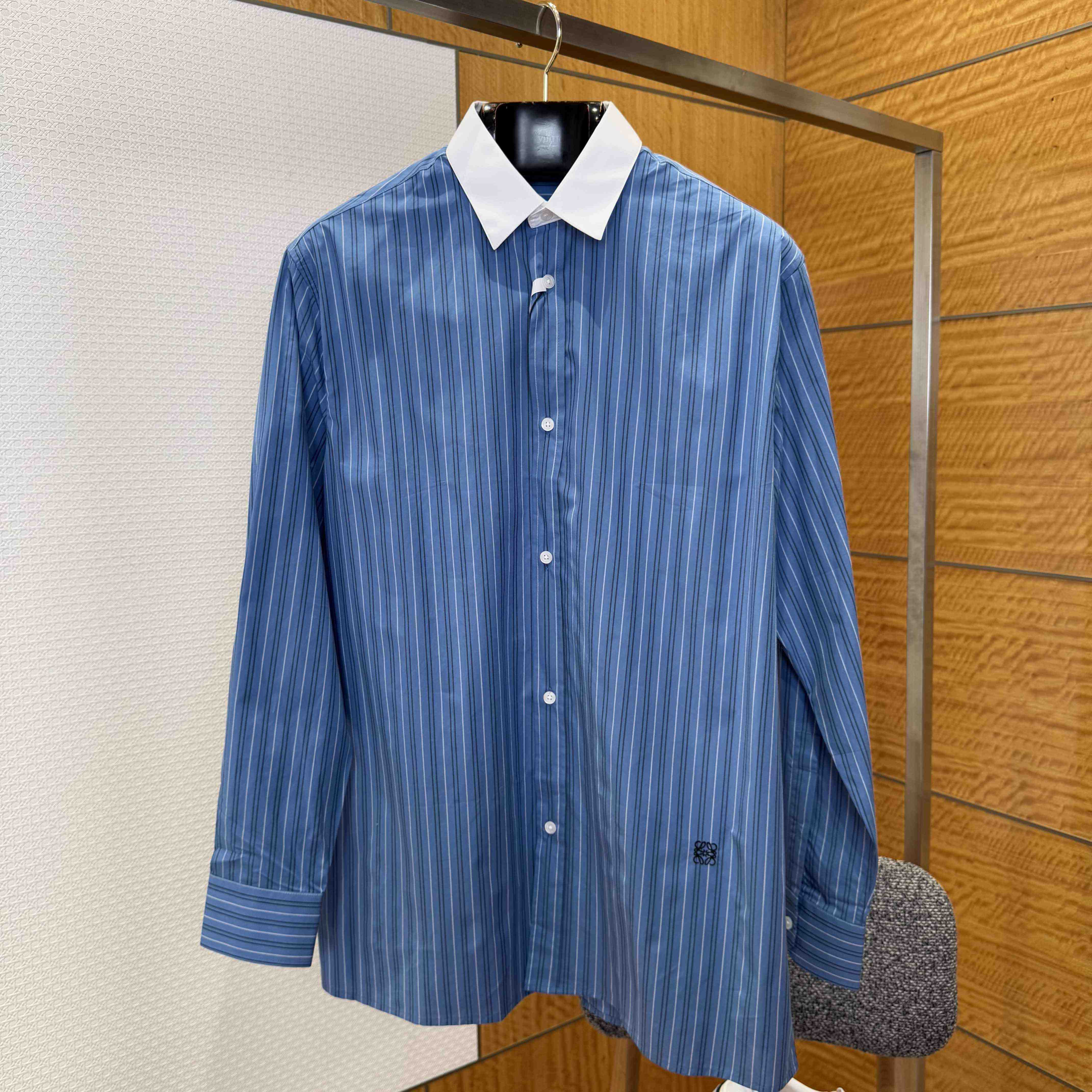 Loewe Shirt 'Stone Blue' - DopestKickz