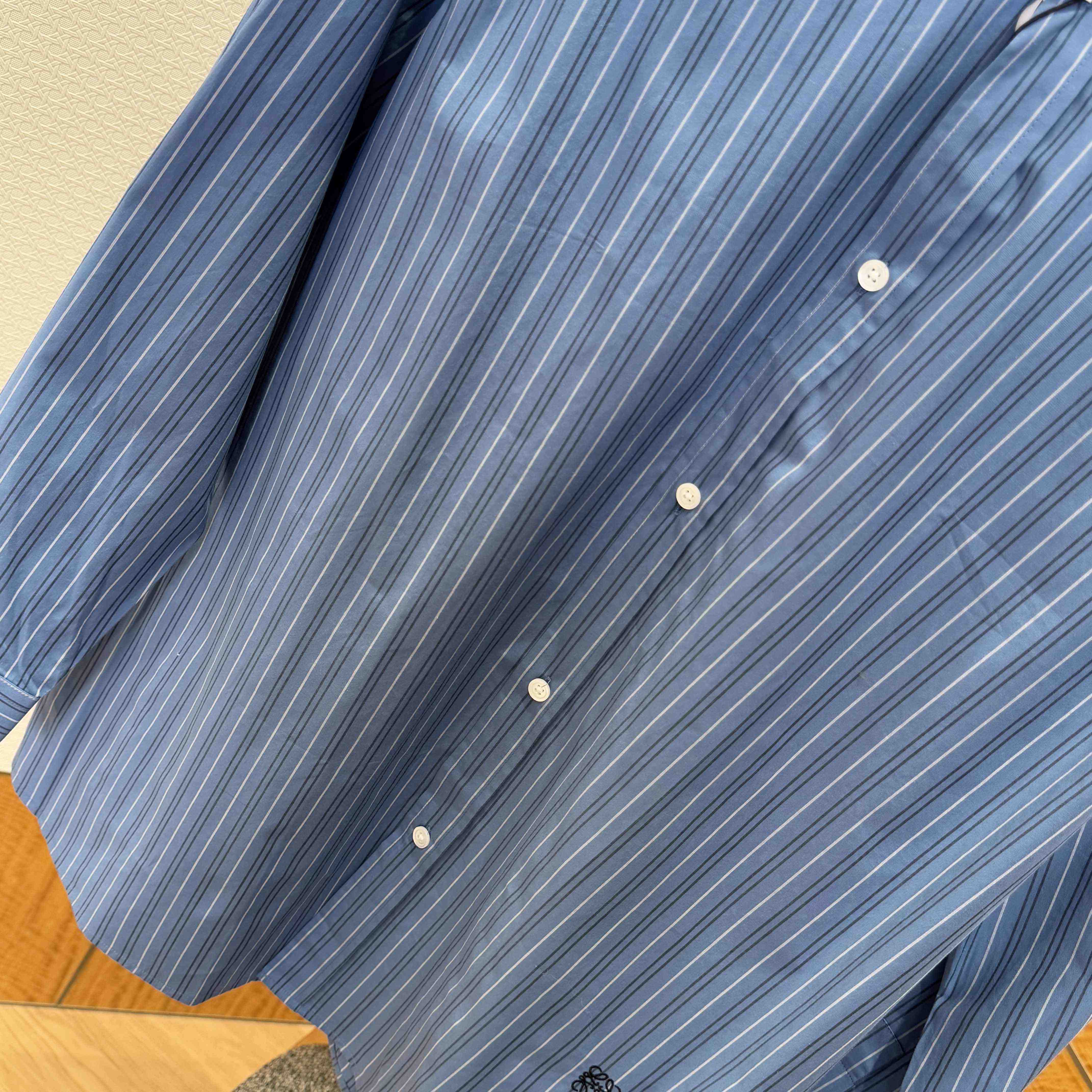Loewe Shirt 'Stone Blue' - DopestKickz