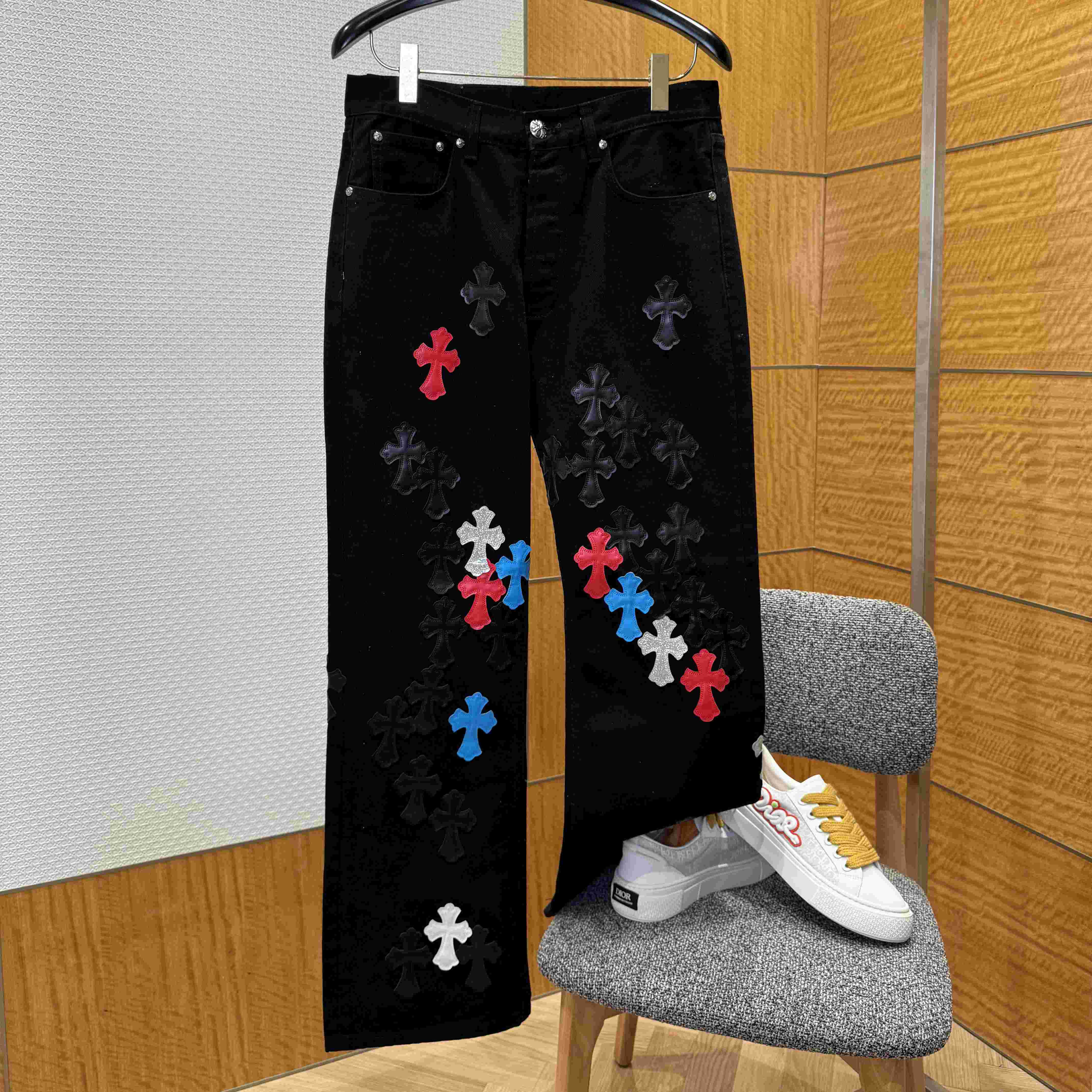 Chrome Hearts Jeans - DopestKickz