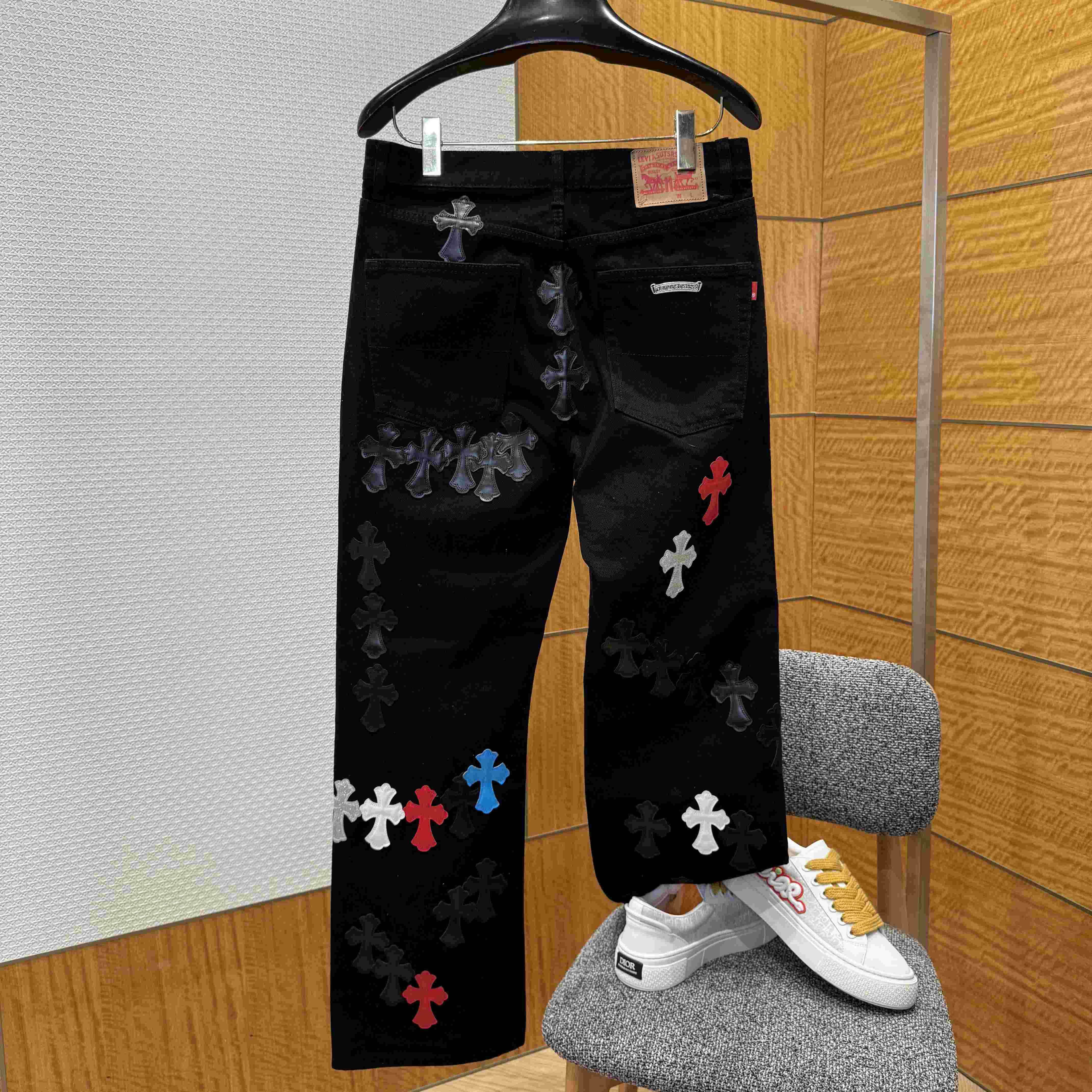 Chrome Hearts Jeans - DopestKickz