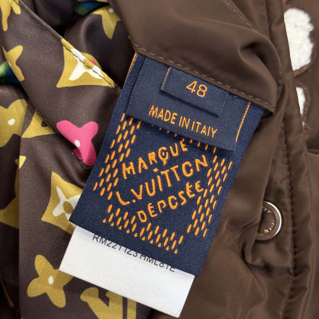 Louis Vuitton Embroidered Varsity Jacket   1AFPWQ - DopestKickz