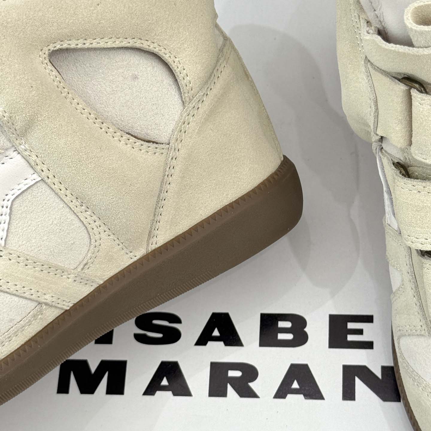 Isabel Marant Balskee High-Top Wedge Sneakers  - DopestKickz