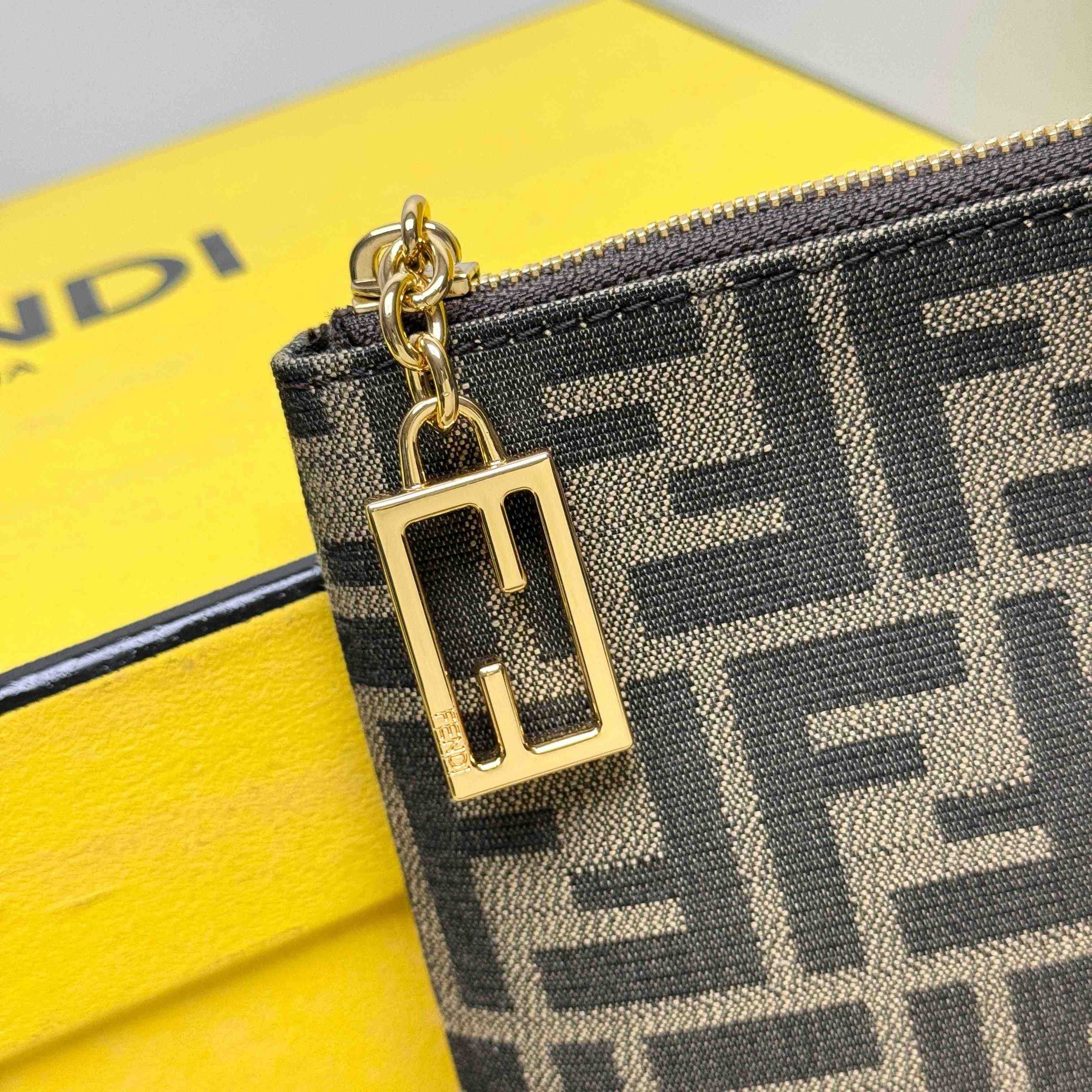 Fendi Flat Baguette Pouch Medium - DopestKickz