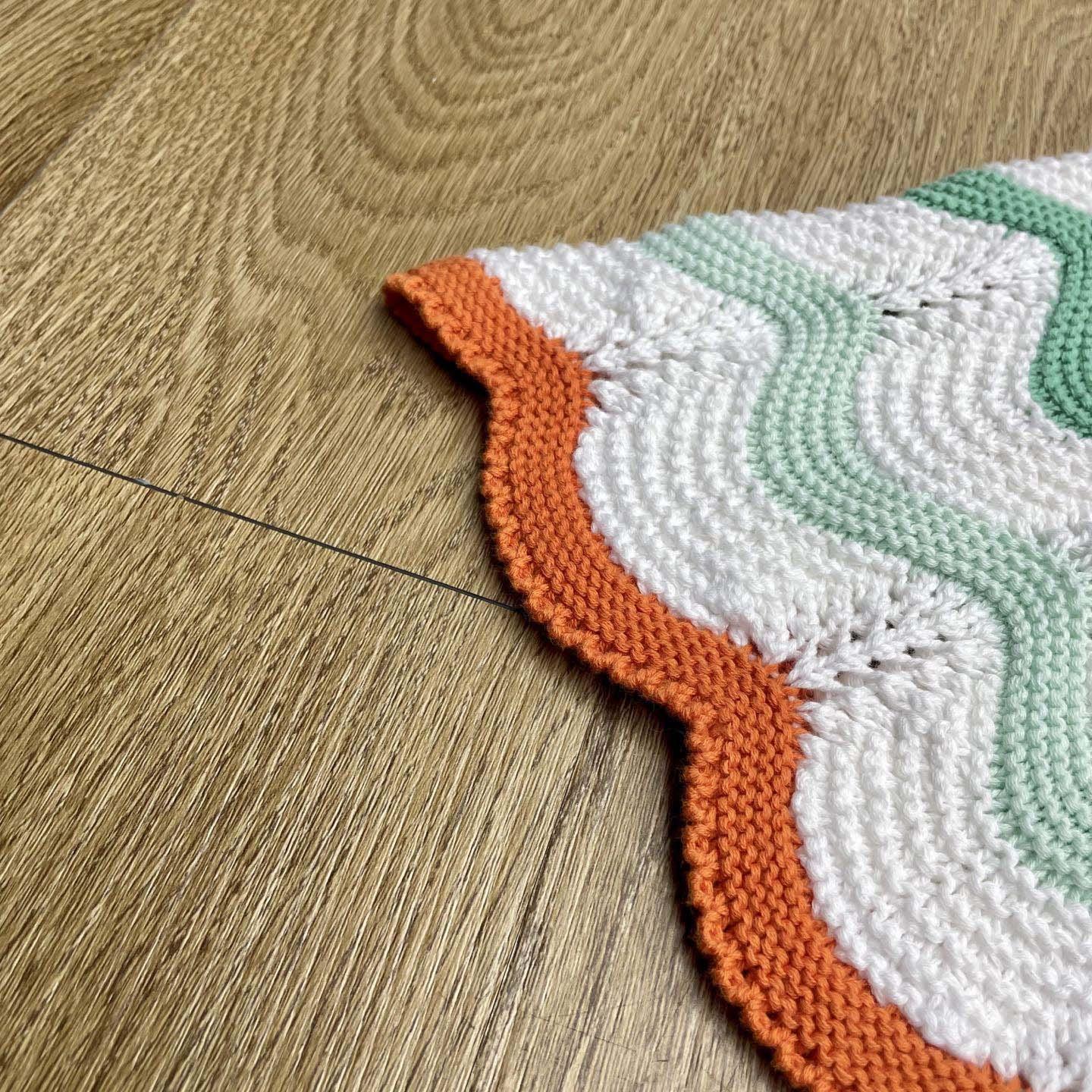 Casablanca Gradient Wave Crochet Shirt   D0107 - DopestKickz