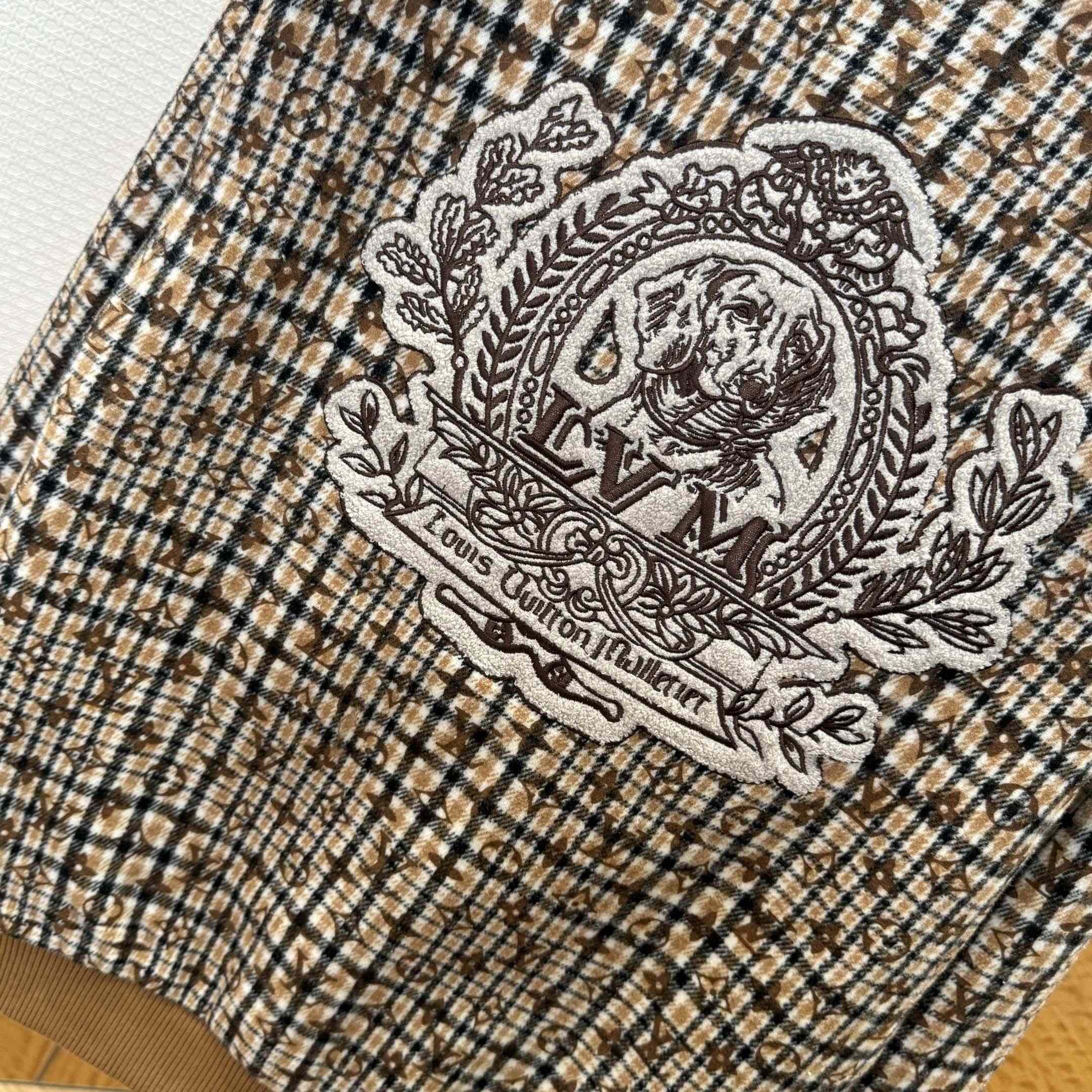 Louis Vuitton Monogram Wool Harrington Blouson   1AGIP7 - DopestKickz