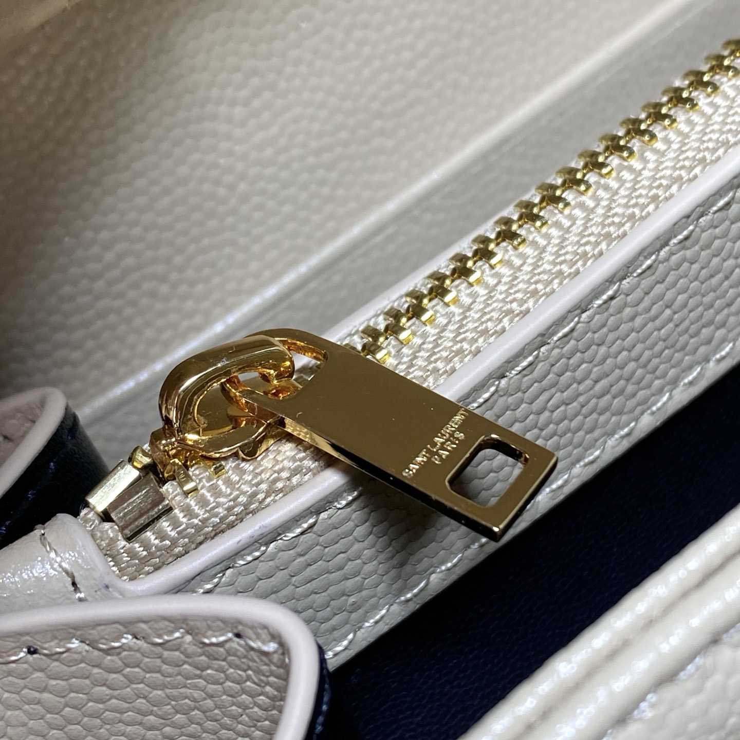 Saint Laurent Cassandre Chain Wallet In Lambskin - DopestKickz