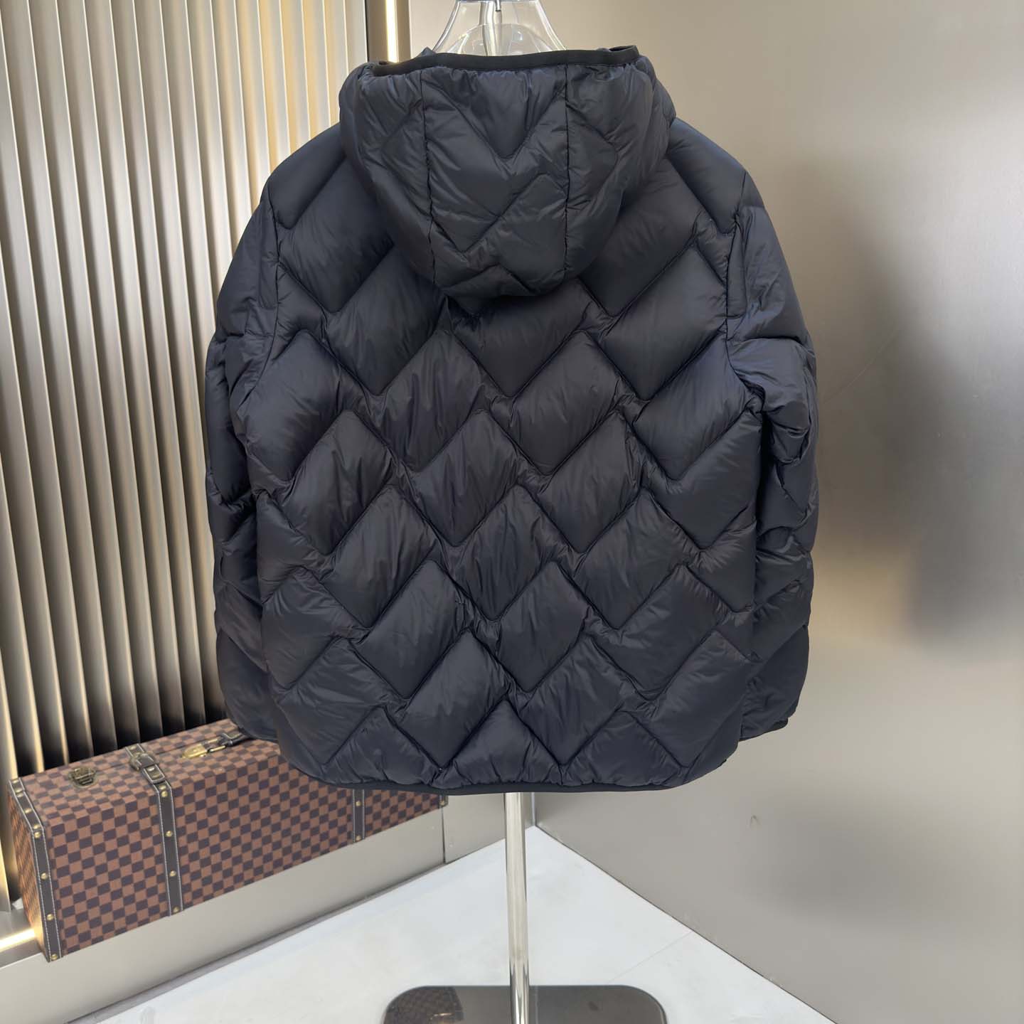 Moncler Bimont Hooded Wave-Quilted Short Down Jacket - DopestKickz