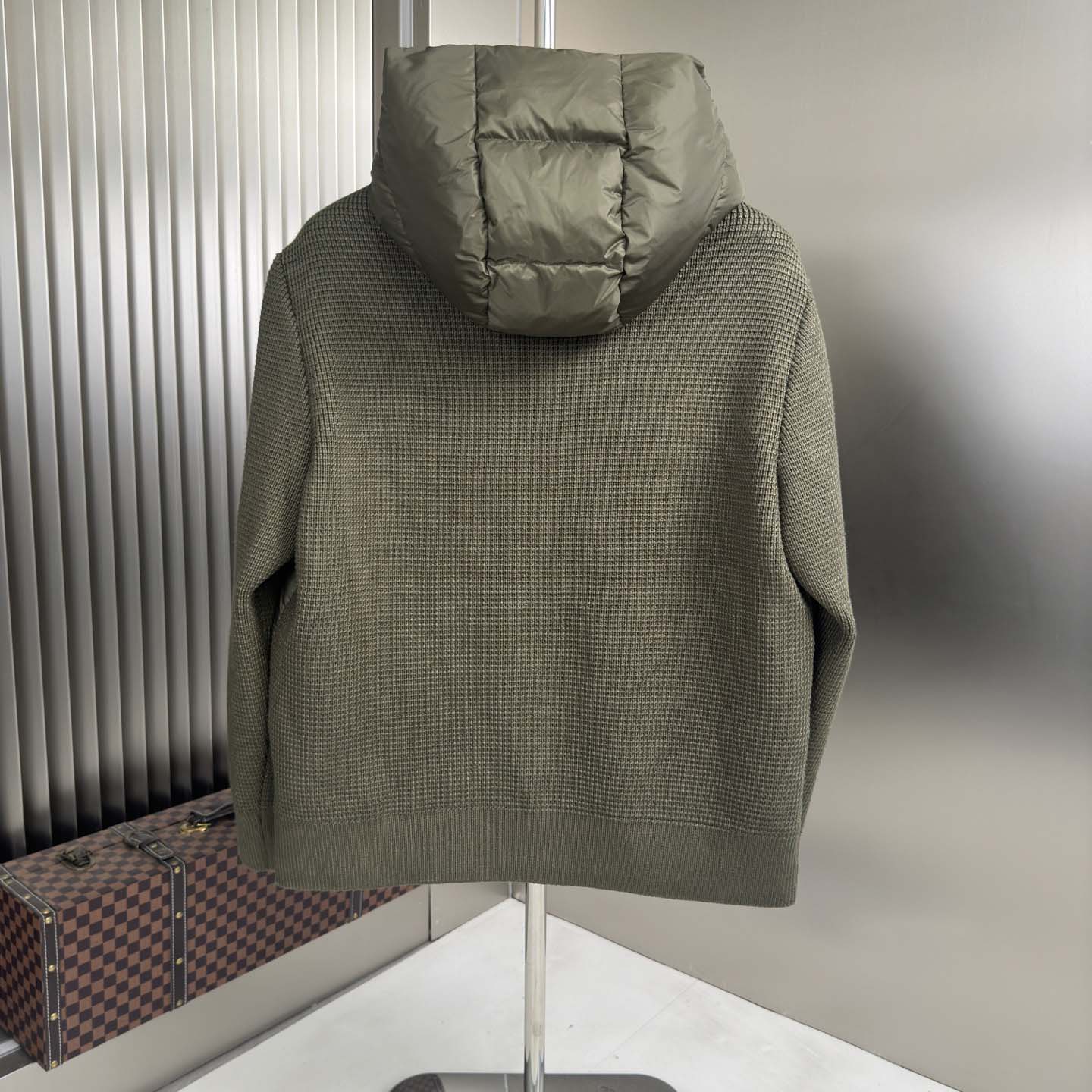 Moncler Padded Zip-Up Cardigan - DopestKickz