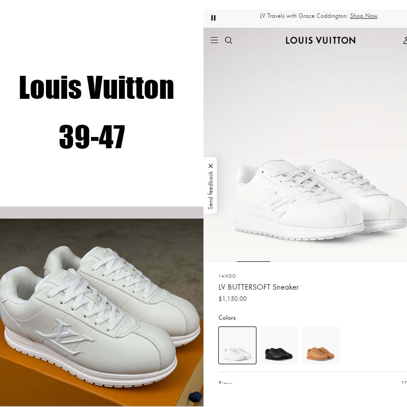 Louis Vuitton LV BUTTERSOFT Sneaker    1AIKDO - DopestKickz