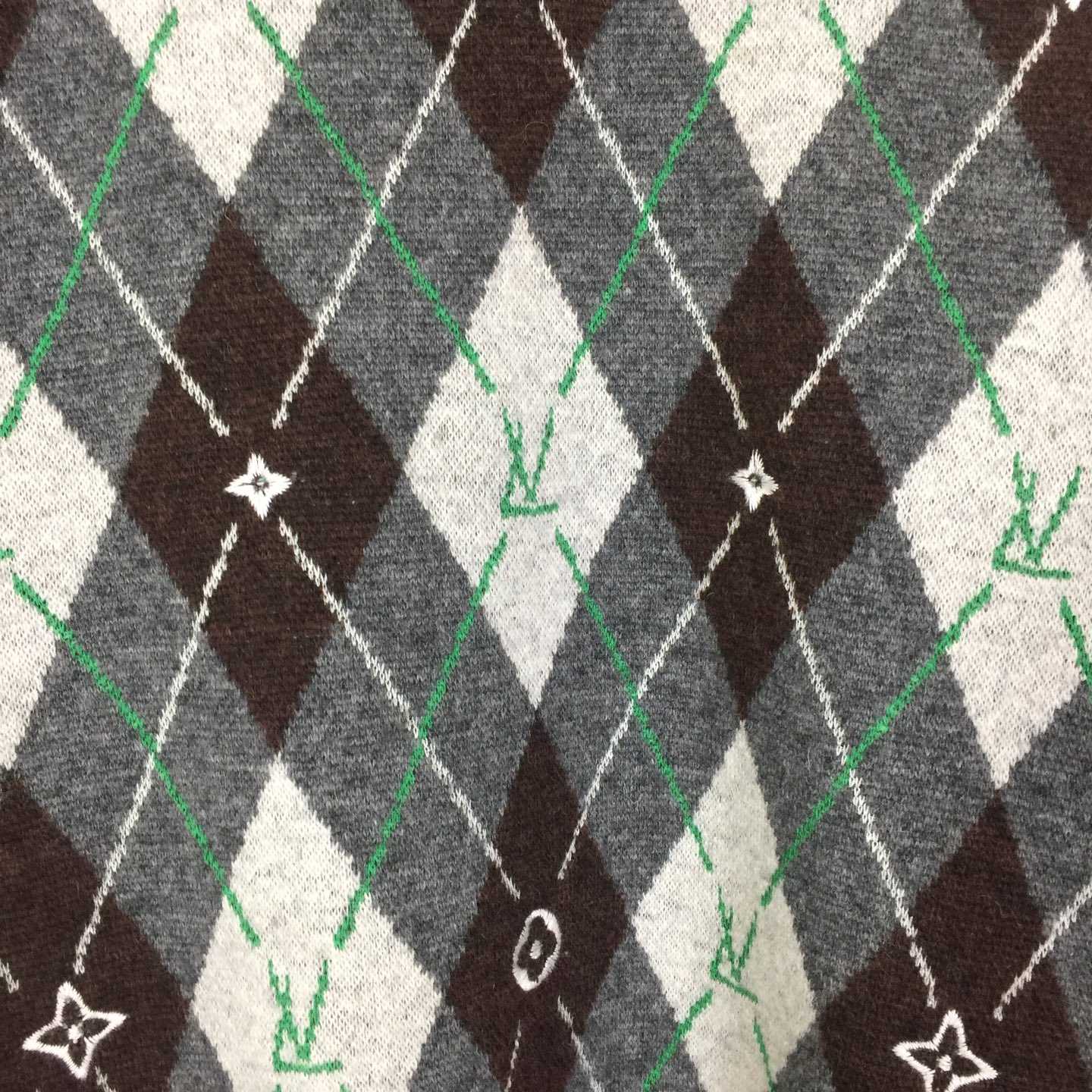 Louis Vuitton Argyle Crewneck    1AIMCJ - DopestKickz