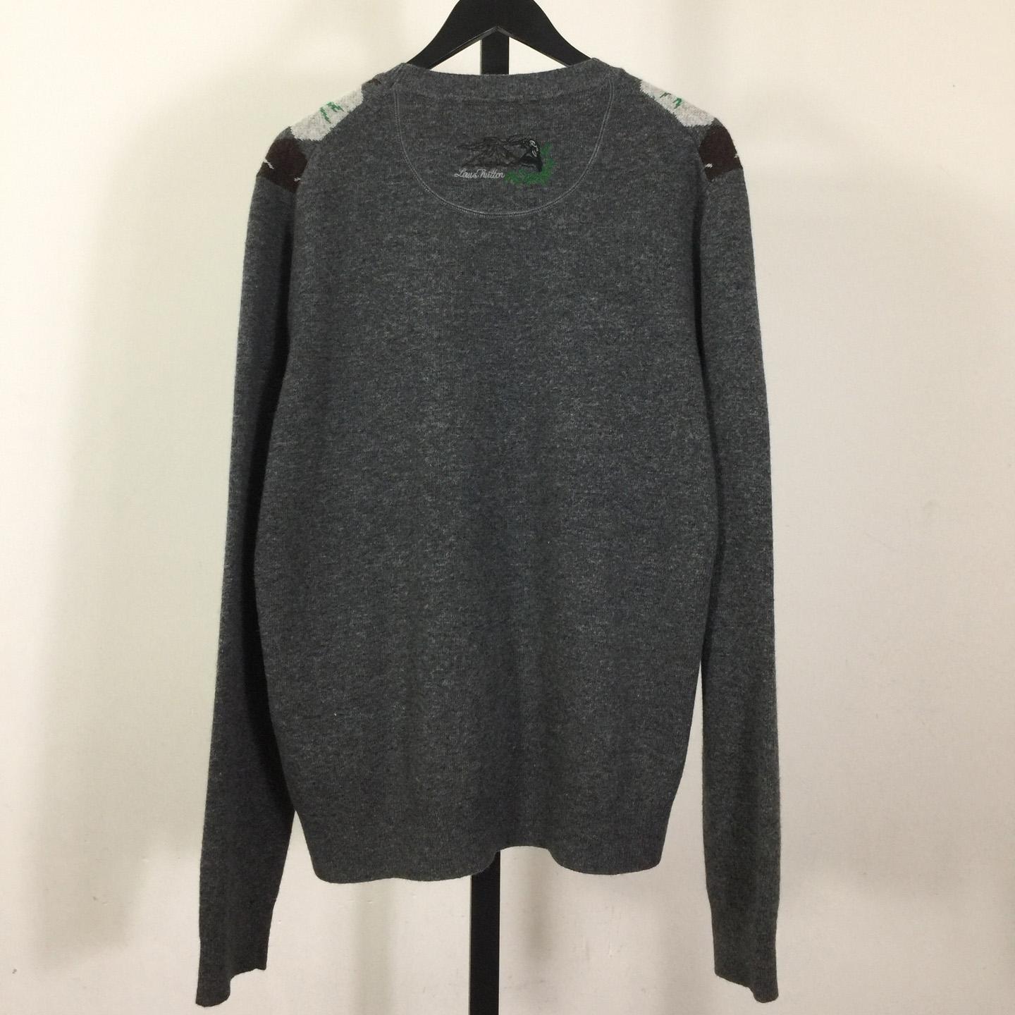 Louis Vuitton Argyle Crewneck    1AIMCJ - DopestKickz