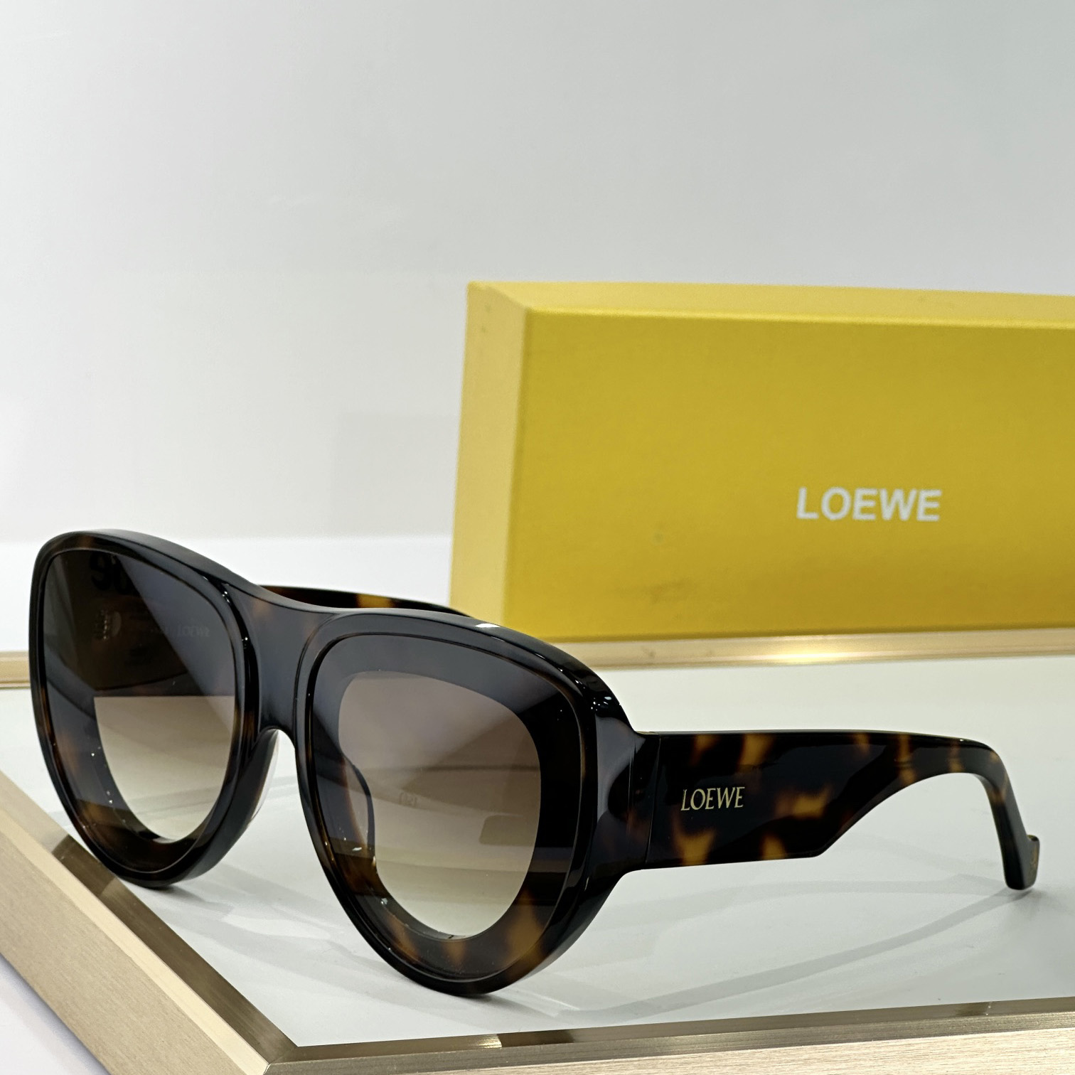 Loewe Front Lenses Aviatior Sunglasses  - DopestKickz