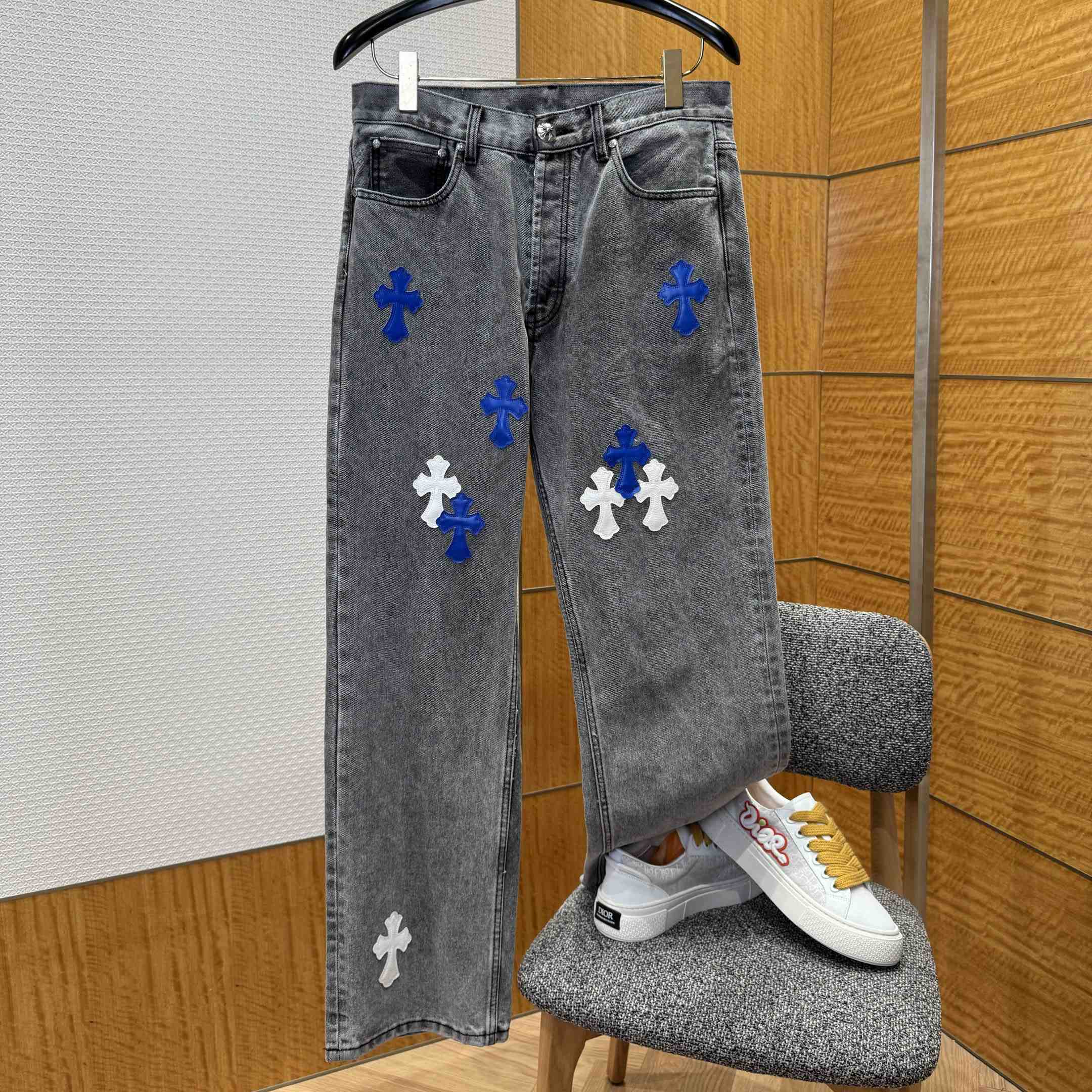 Chrome Hearts Jeans - DopestKickz