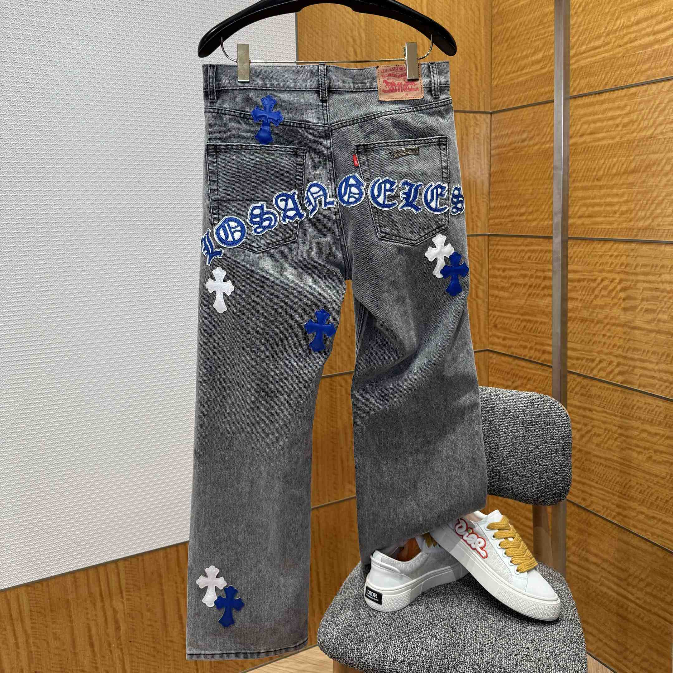 Chrome Hearts Jeans - DopestKickz