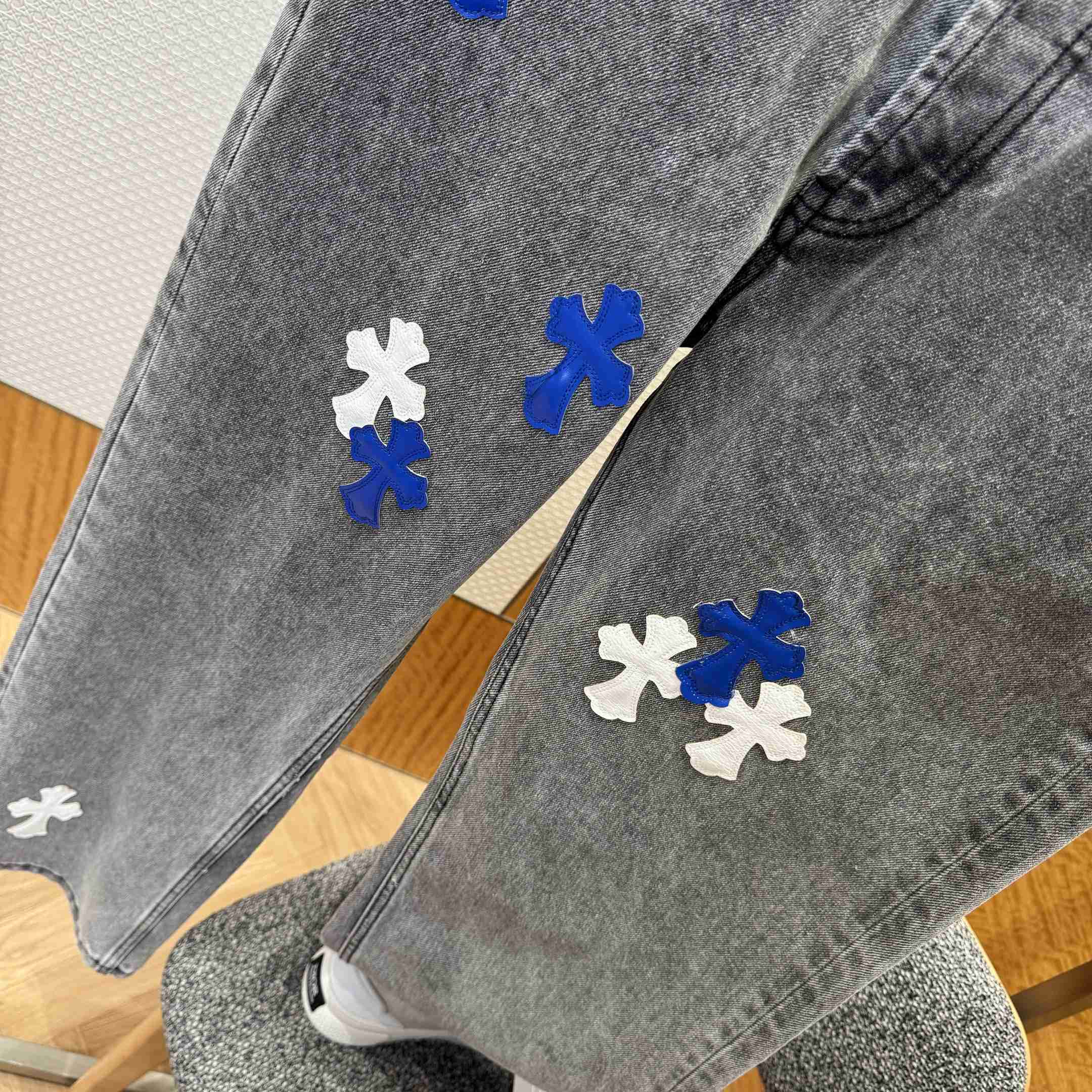 Chrome Hearts Jeans - DopestKickz