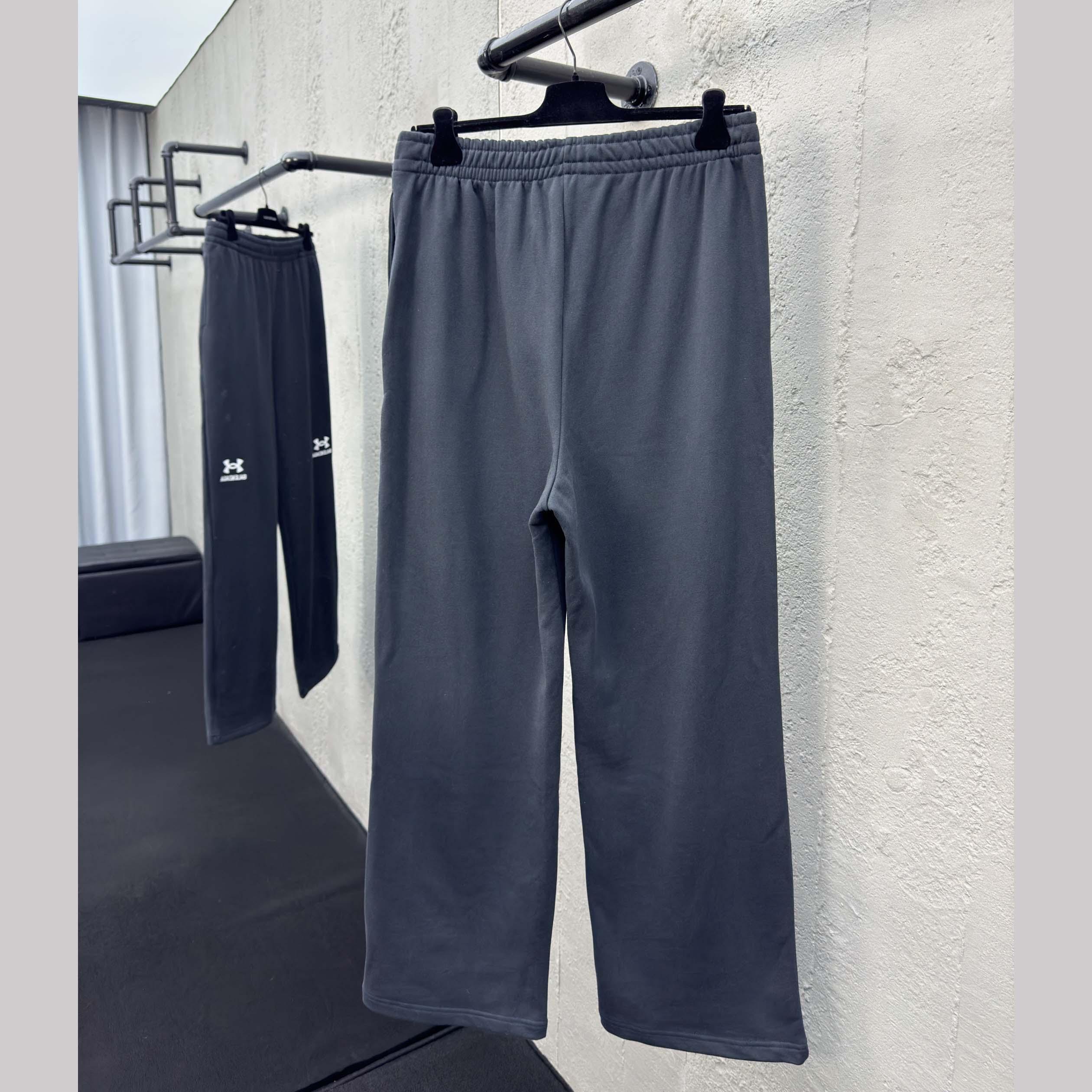 Balenciaga Under Armour® Baggy Sweatpants In Black - DopestKickz