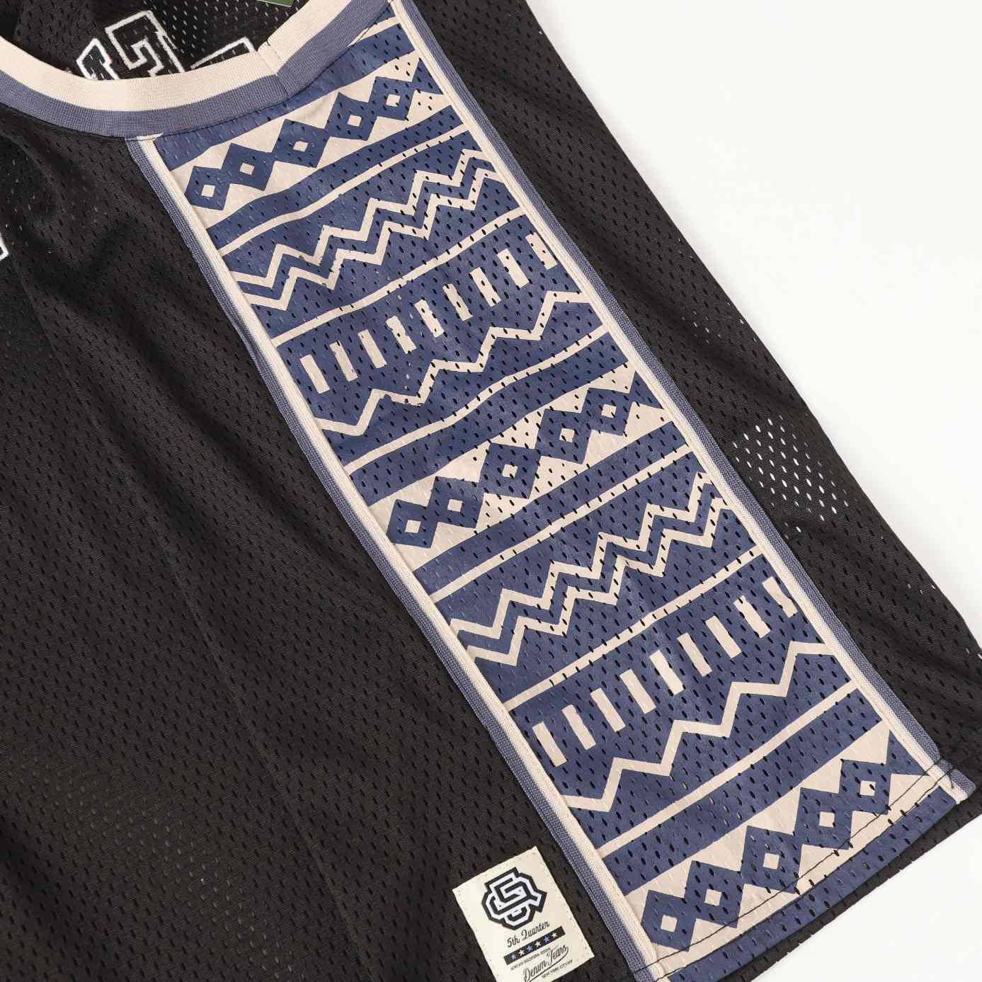 Denim Tears Game Jersey 'Black' - DopestKickz