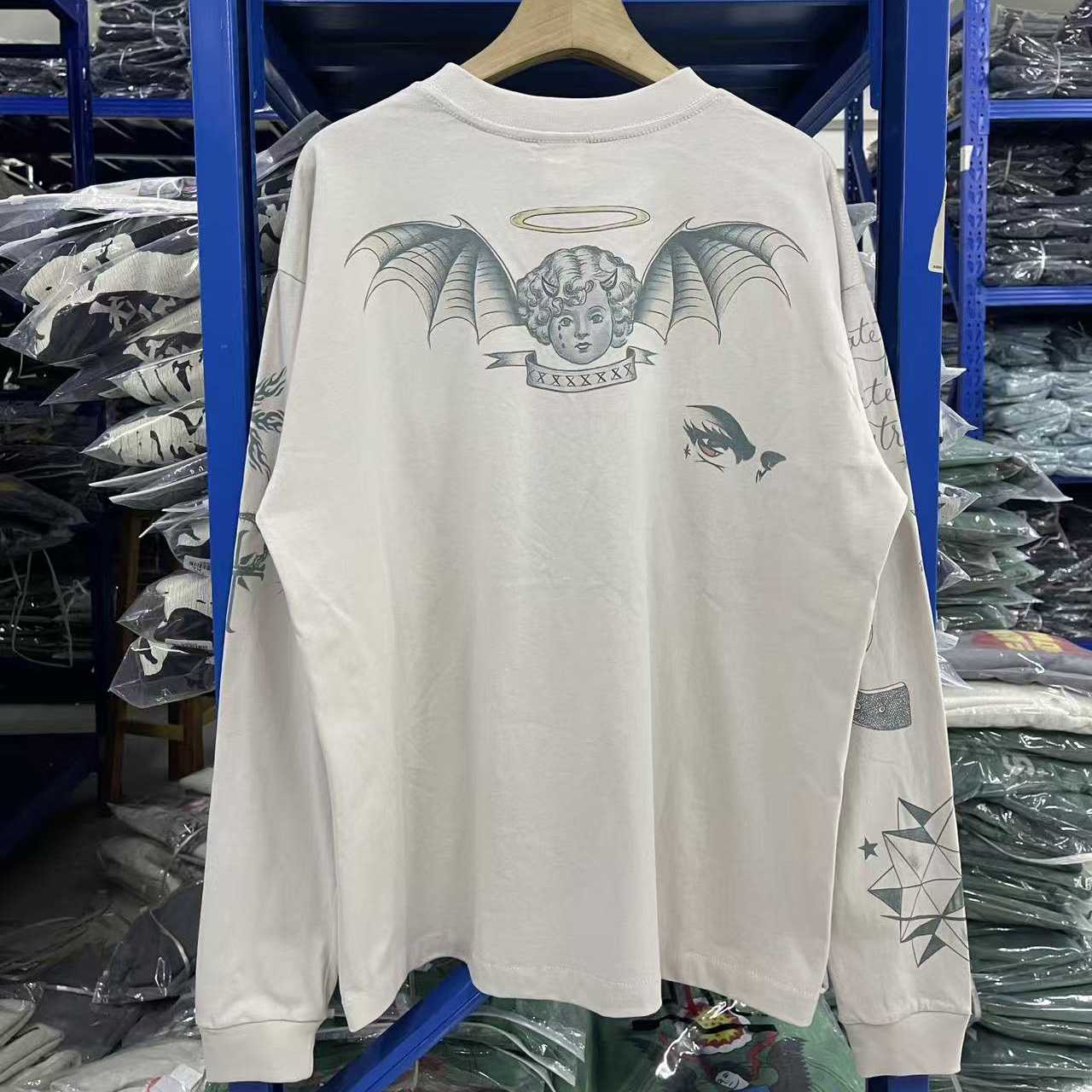 Saint Michael Dr Woo DW_LS Tee - DopestKickz