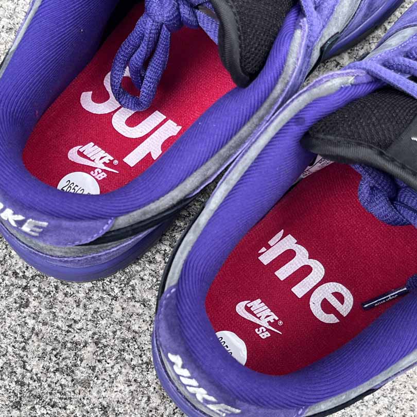Supreme x Nike SB Dunk Low   HQ8487-500  - DopestKickz