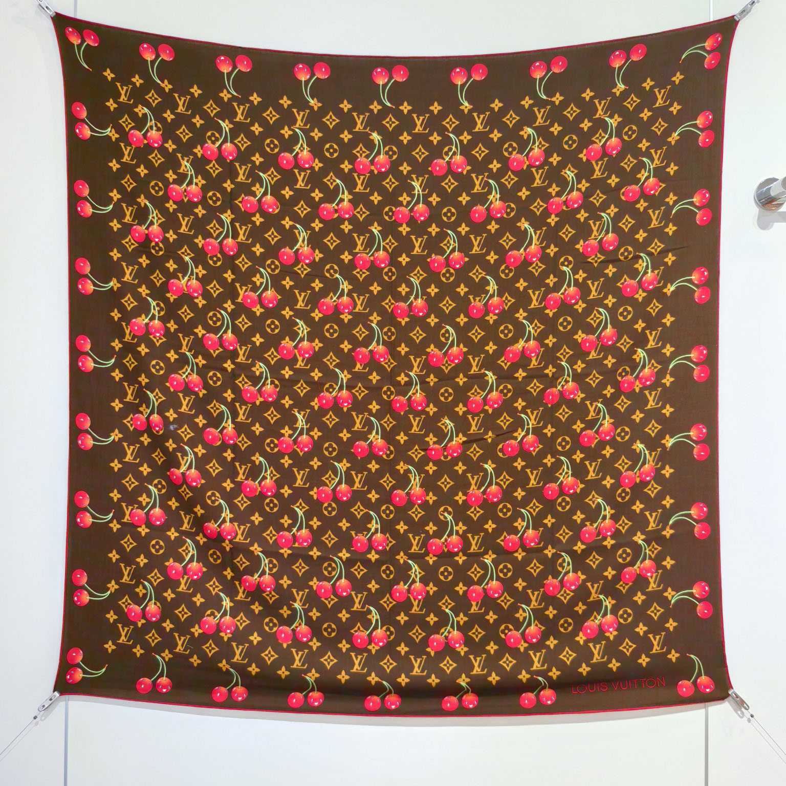 Louis Vuitton LV x TM Monogram Shawl   140*140cm - DopestKickz