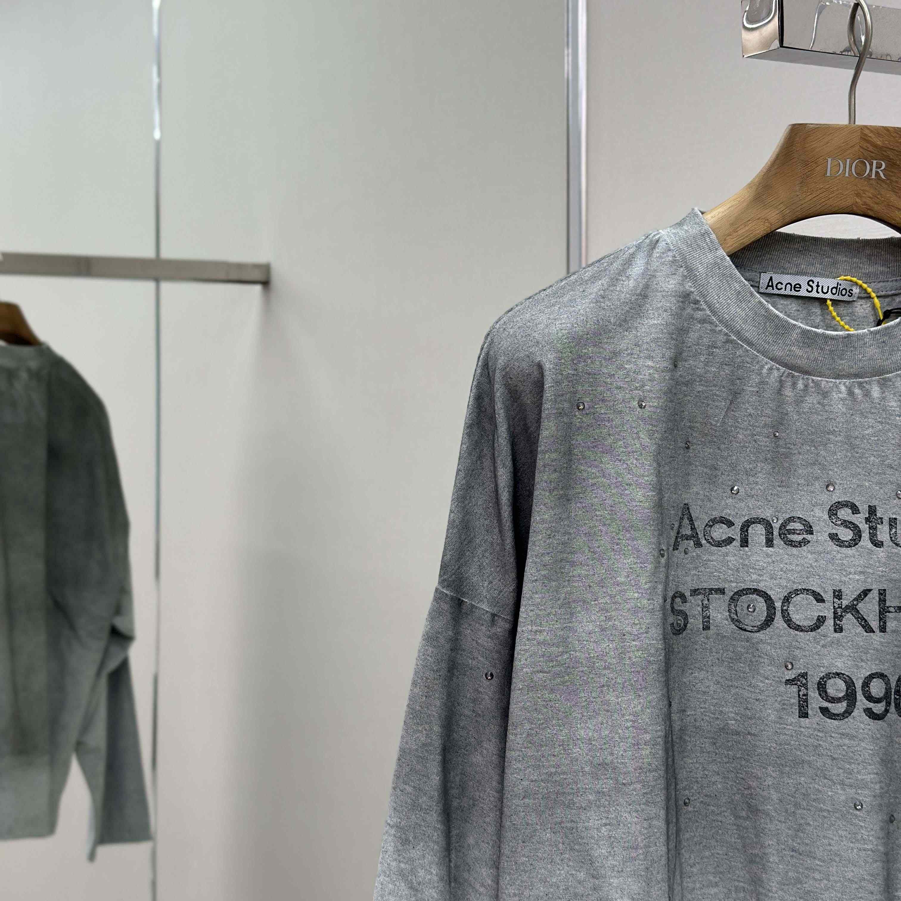Acne Studios Logo T-shirt - Relaxed Fit - DopestKickz