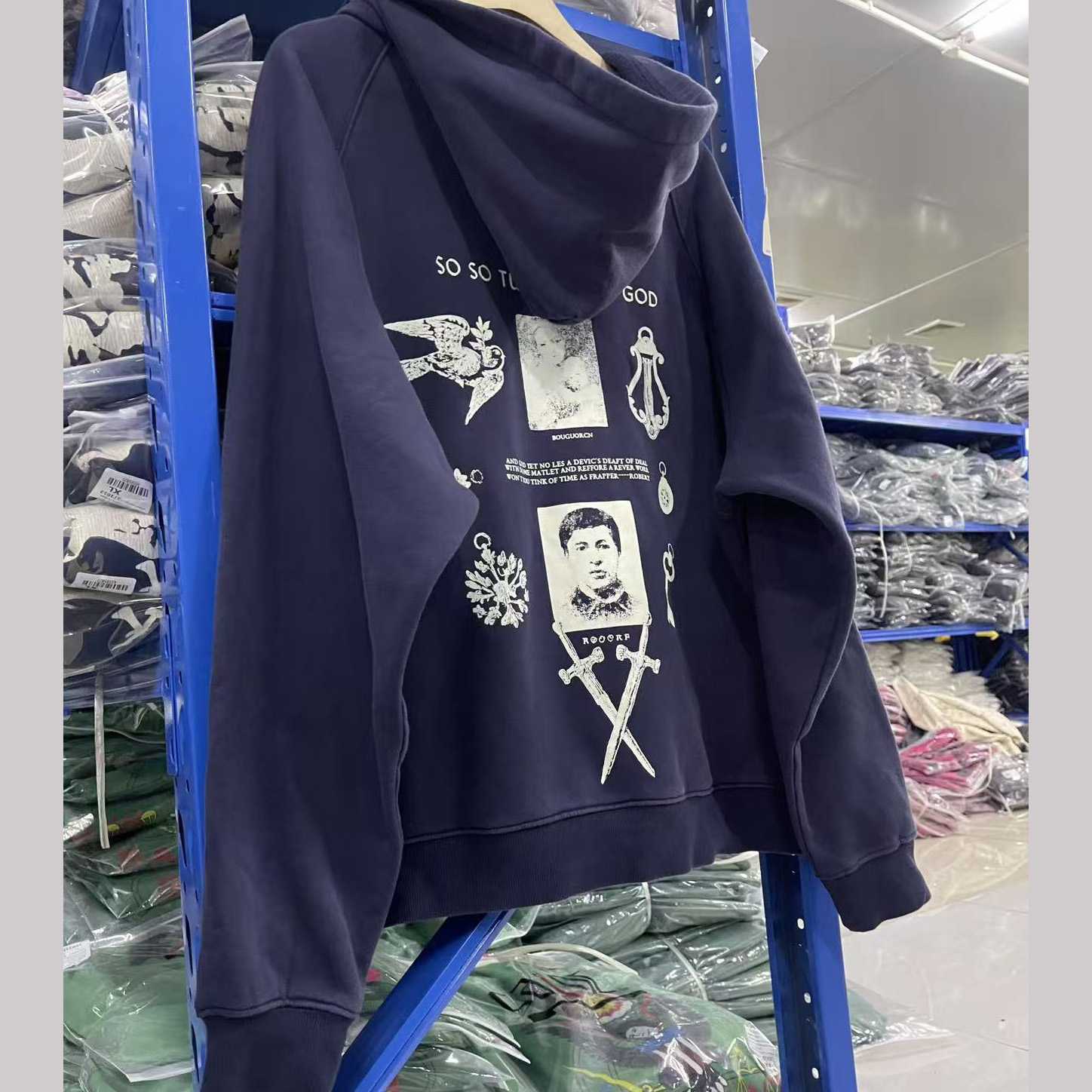 Enfants Riches Déprimés 25SS '' Unto Her A On Was Born'' Hoodie - DopestKickz