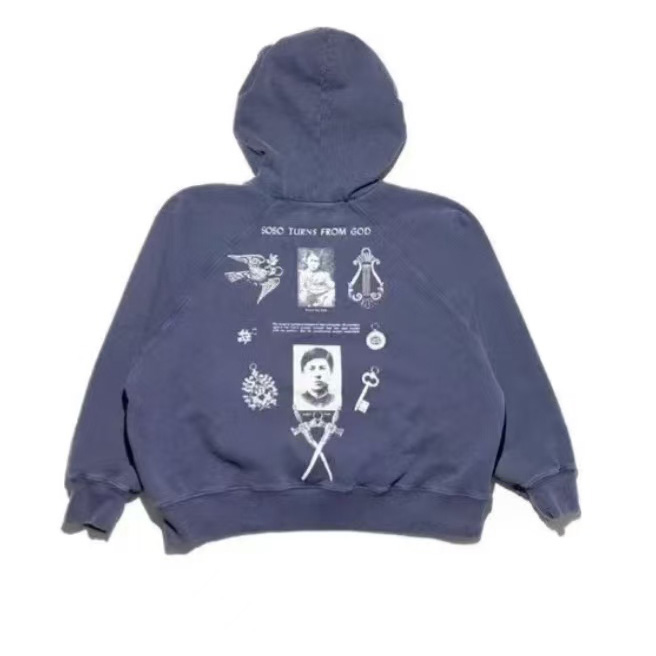 Enfants Riches Déprimés 25SS '' Unto Her A On Was Born'' Hoodie - DopestKickz