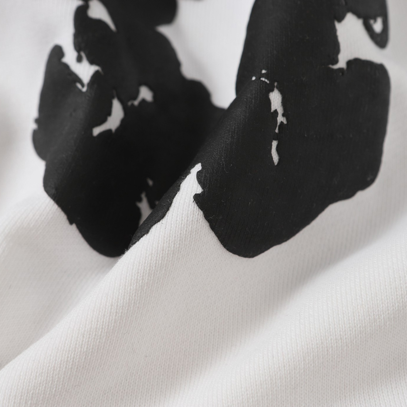 Denim Tears Cotton Wreath Zip Hoodie White - DopestKickz