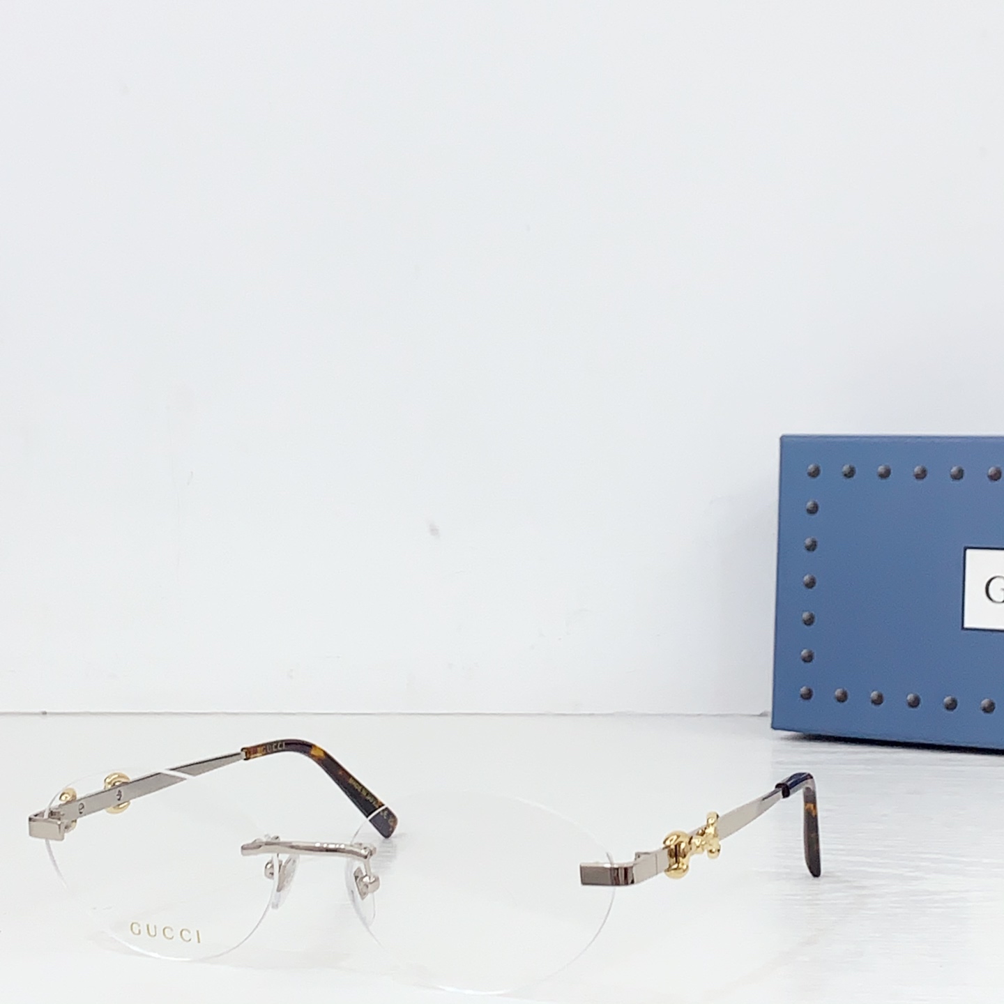 Gucci Frameless Oval Sunglasses - DopestKickz