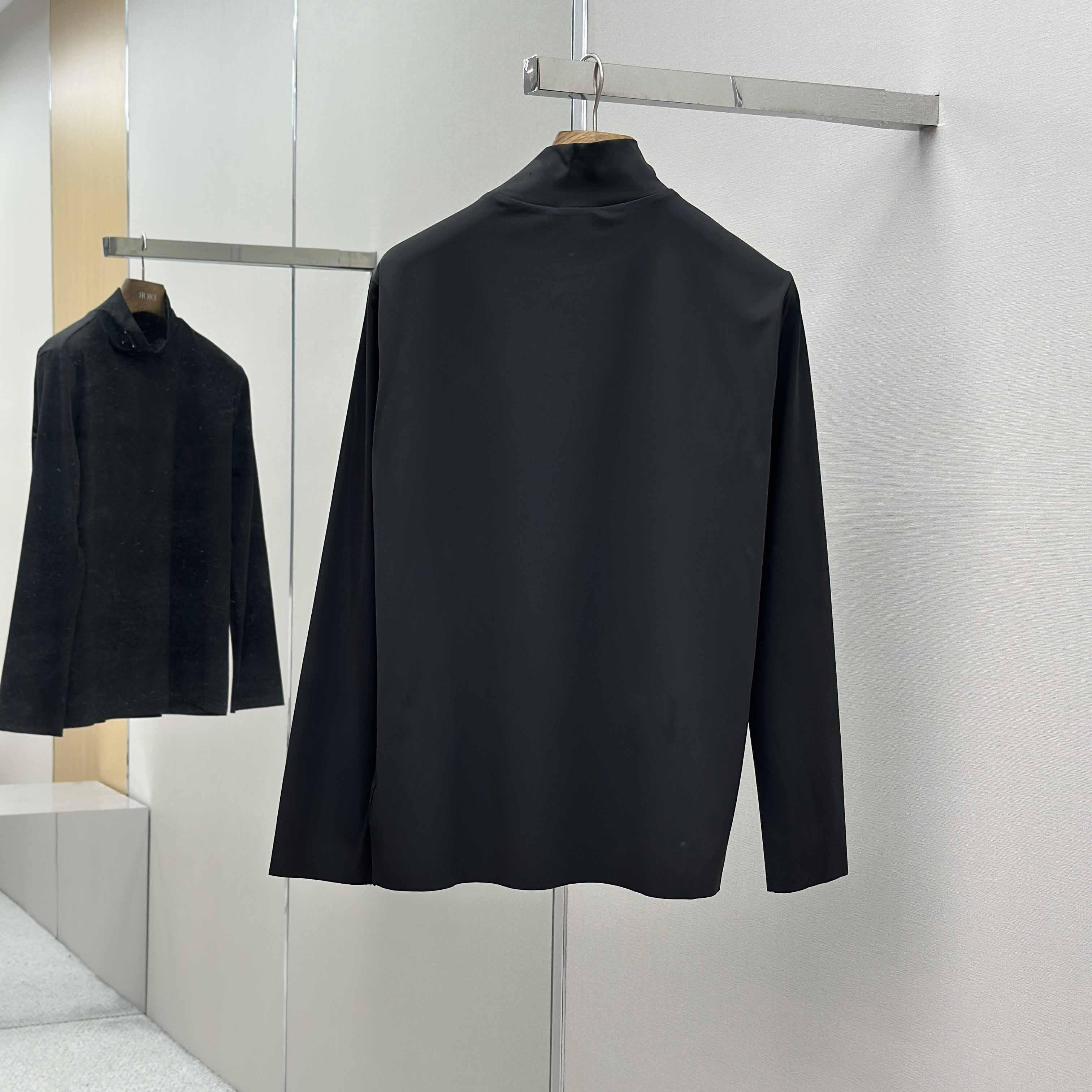 Prada Technical Jersey Mock Turtleneck - DopestKickz