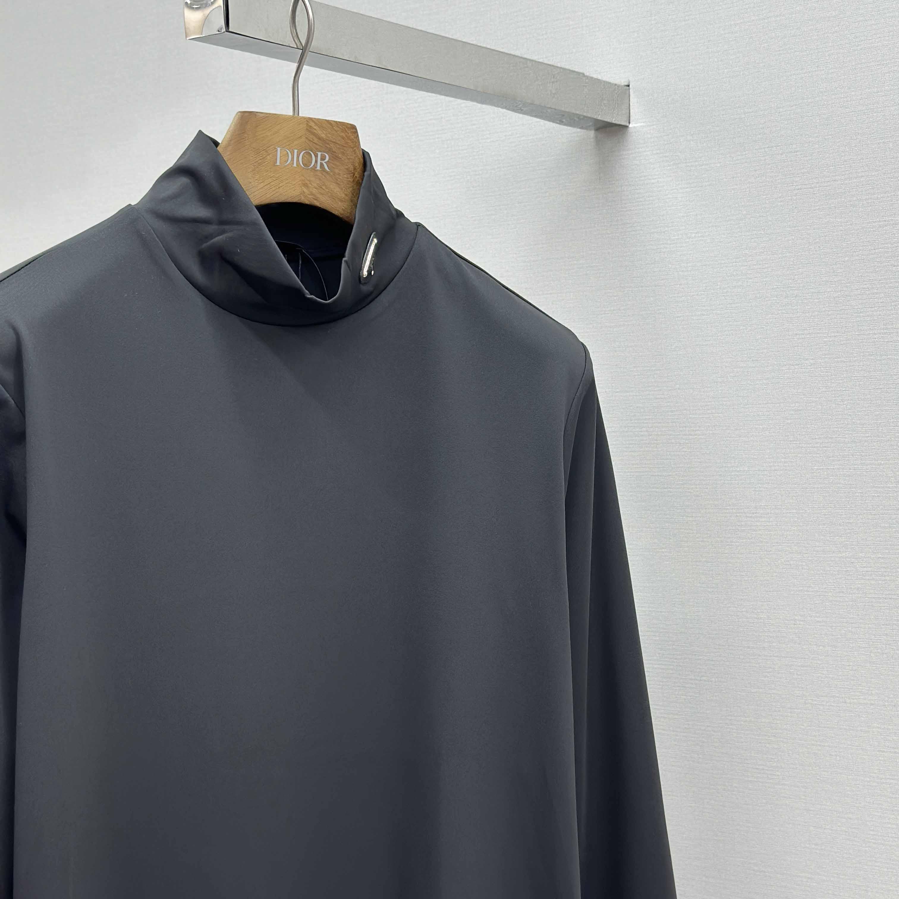 Prada Technical Jersey Mock Turtleneck - DopestKickz