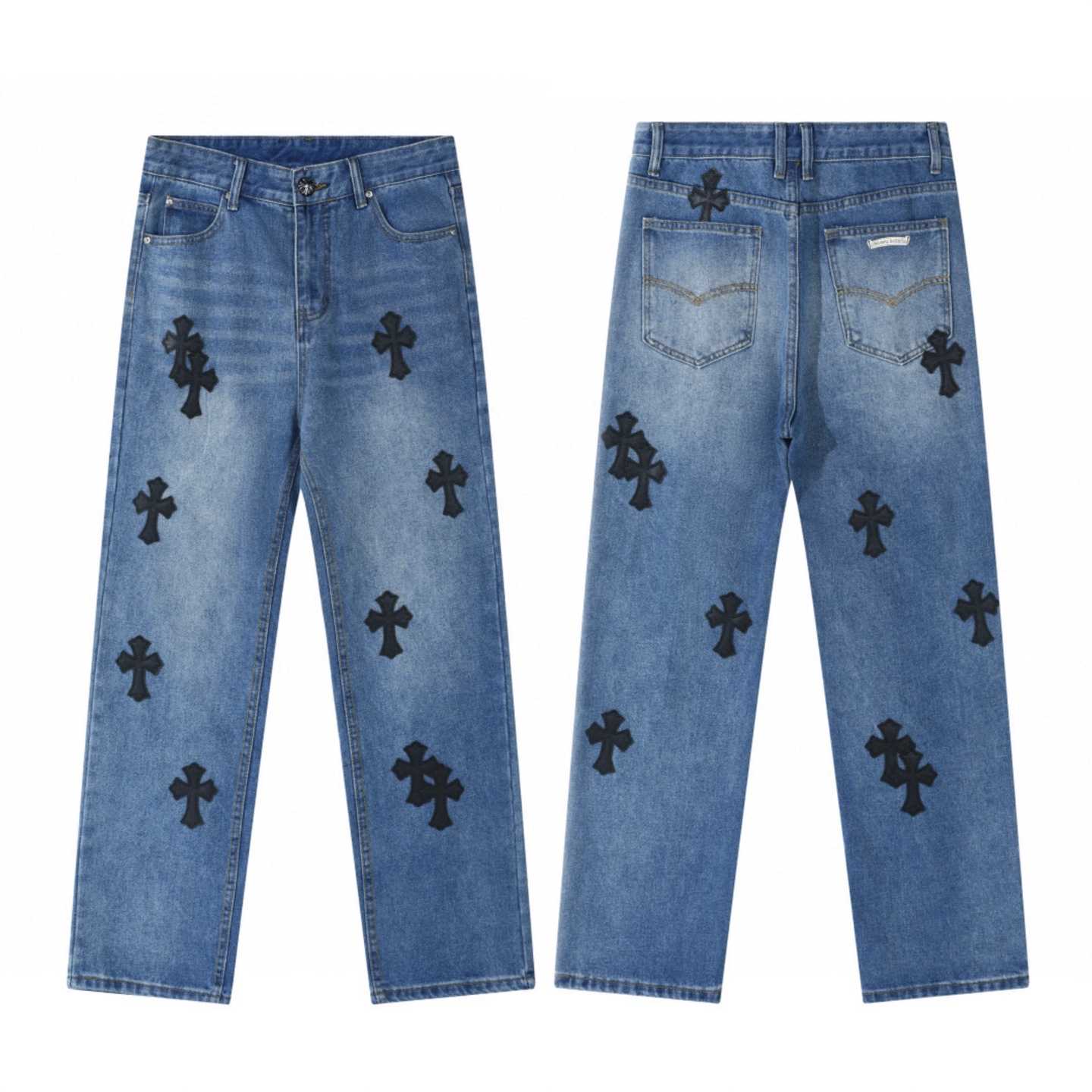 Chrome Hearts Jeans - DopestKickz
