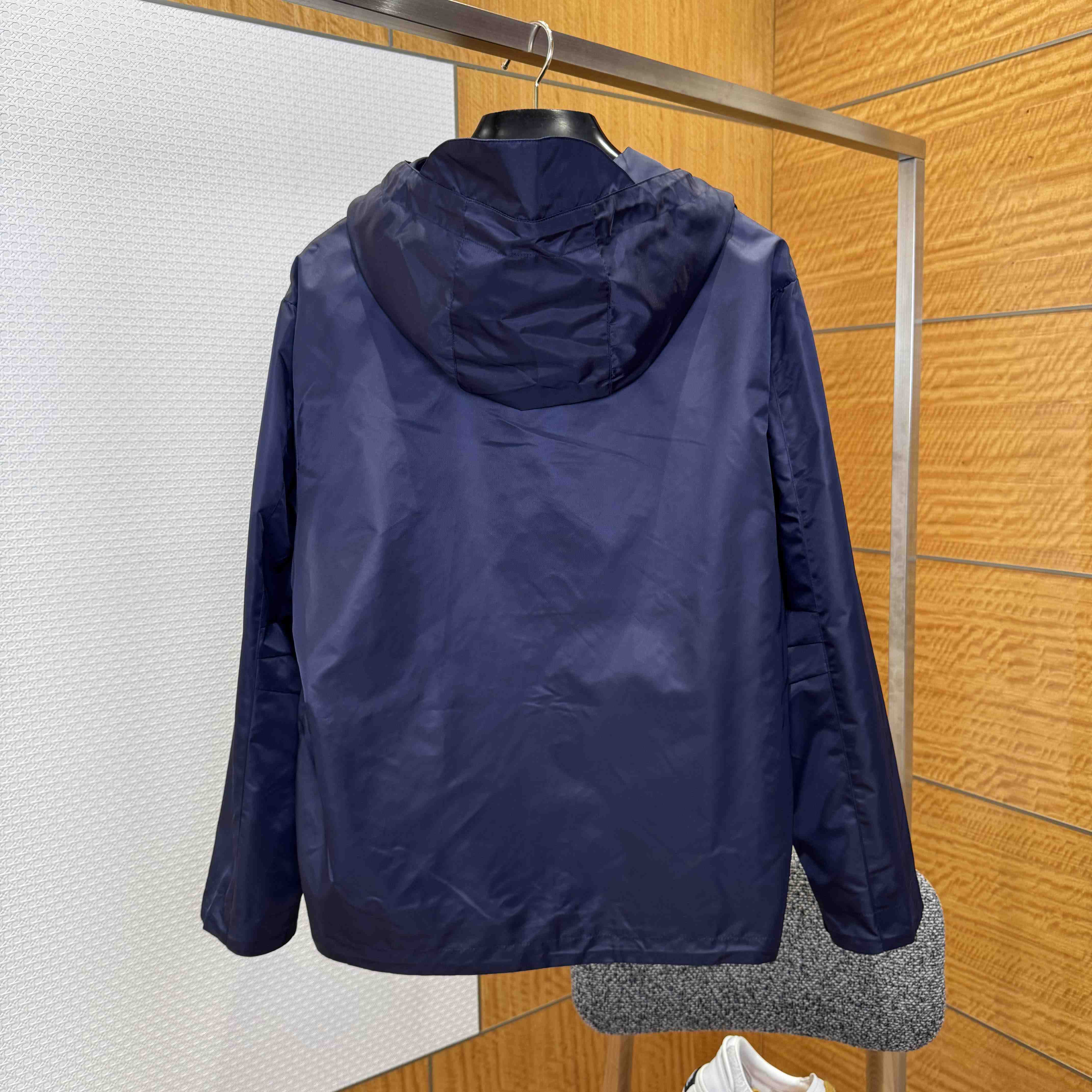 Gucci Nylon Twill Jacket With Patch - DopestKickz