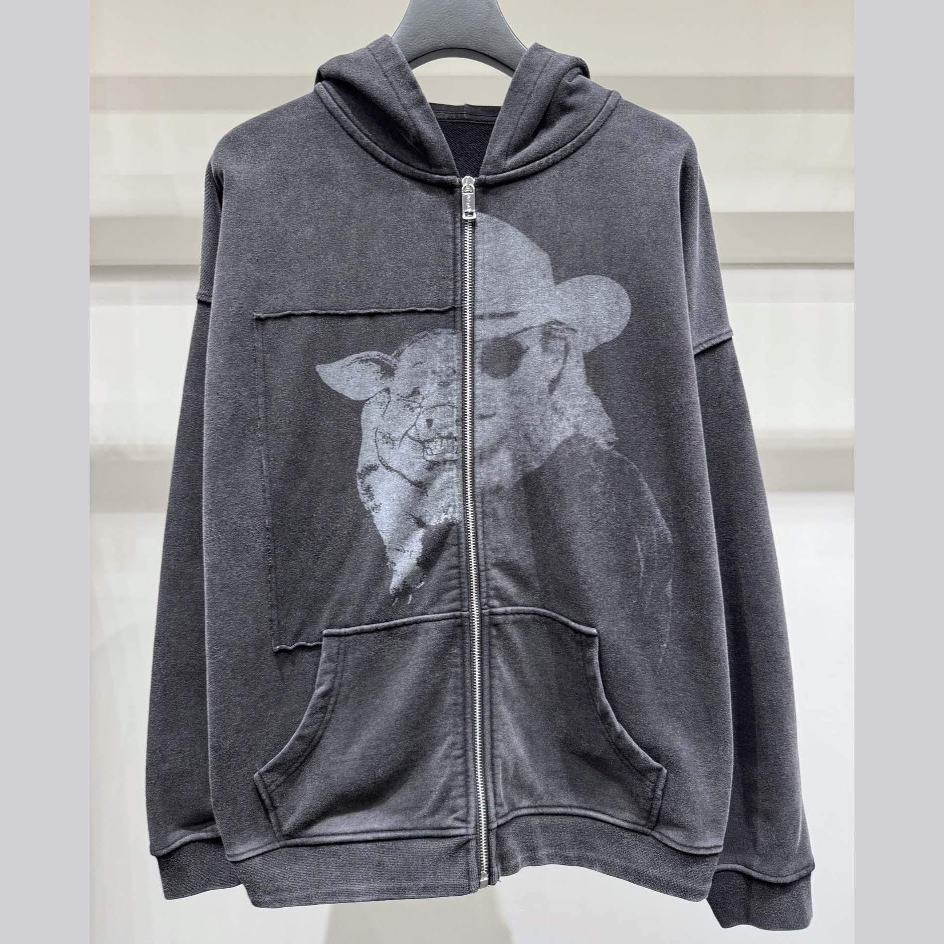 Enfants Riches Deprimes Pig Allen Zip Hoodie  - DopestKickz