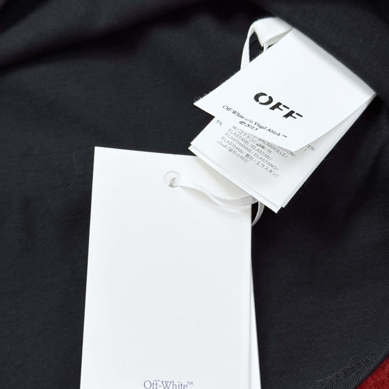 Off-White Boys Watercolour T-Shirt In Black - DopestKickz