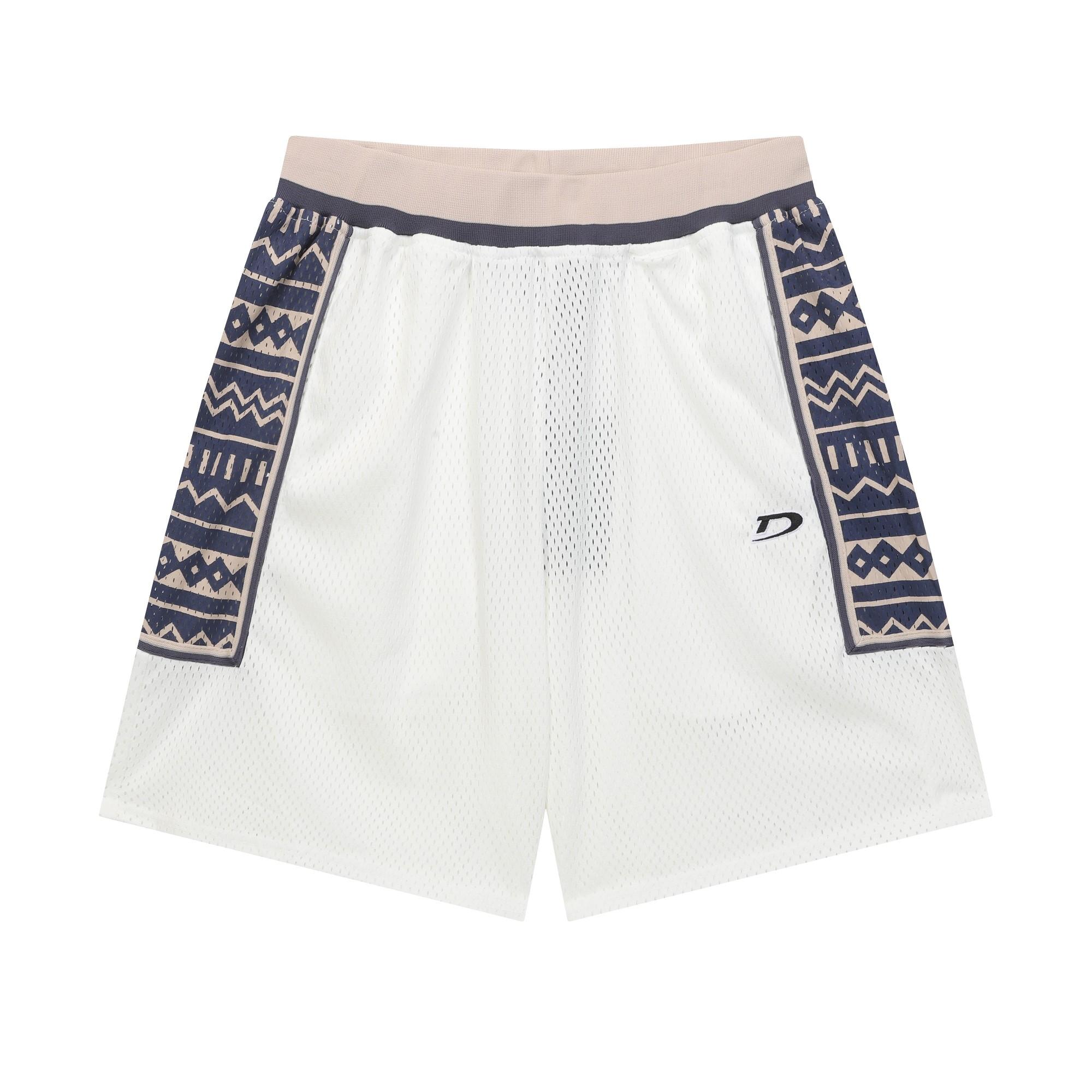 Denim Tears Game Shorts 'White' - DopestKickz