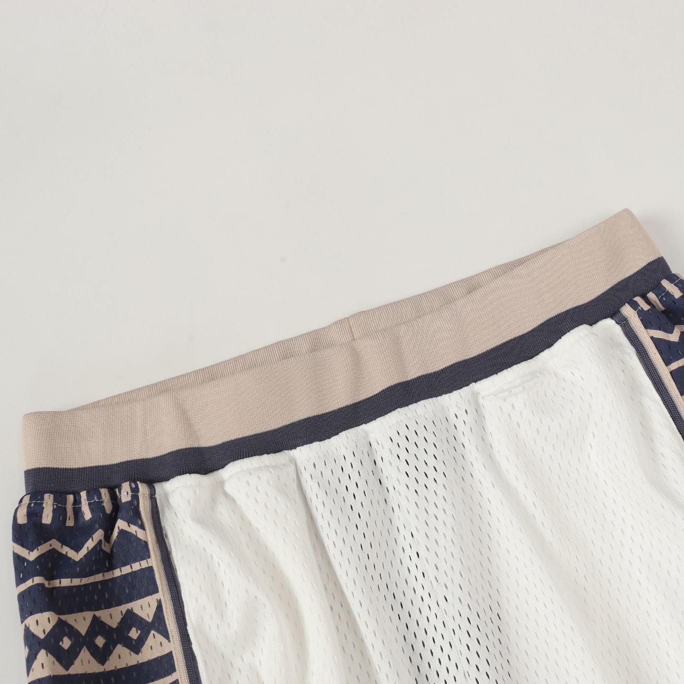 Denim Tears Game Shorts 'White' - DopestKickz