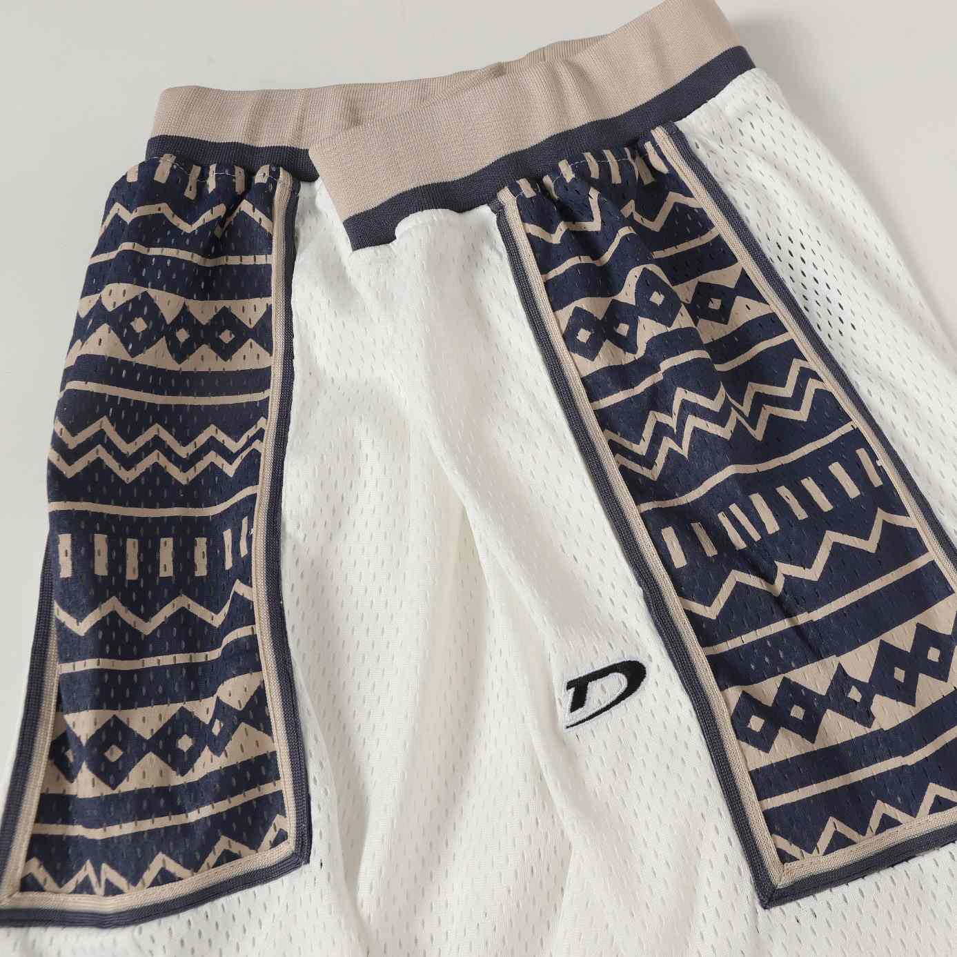Denim Tears Game Shorts 'White' - DopestKickz