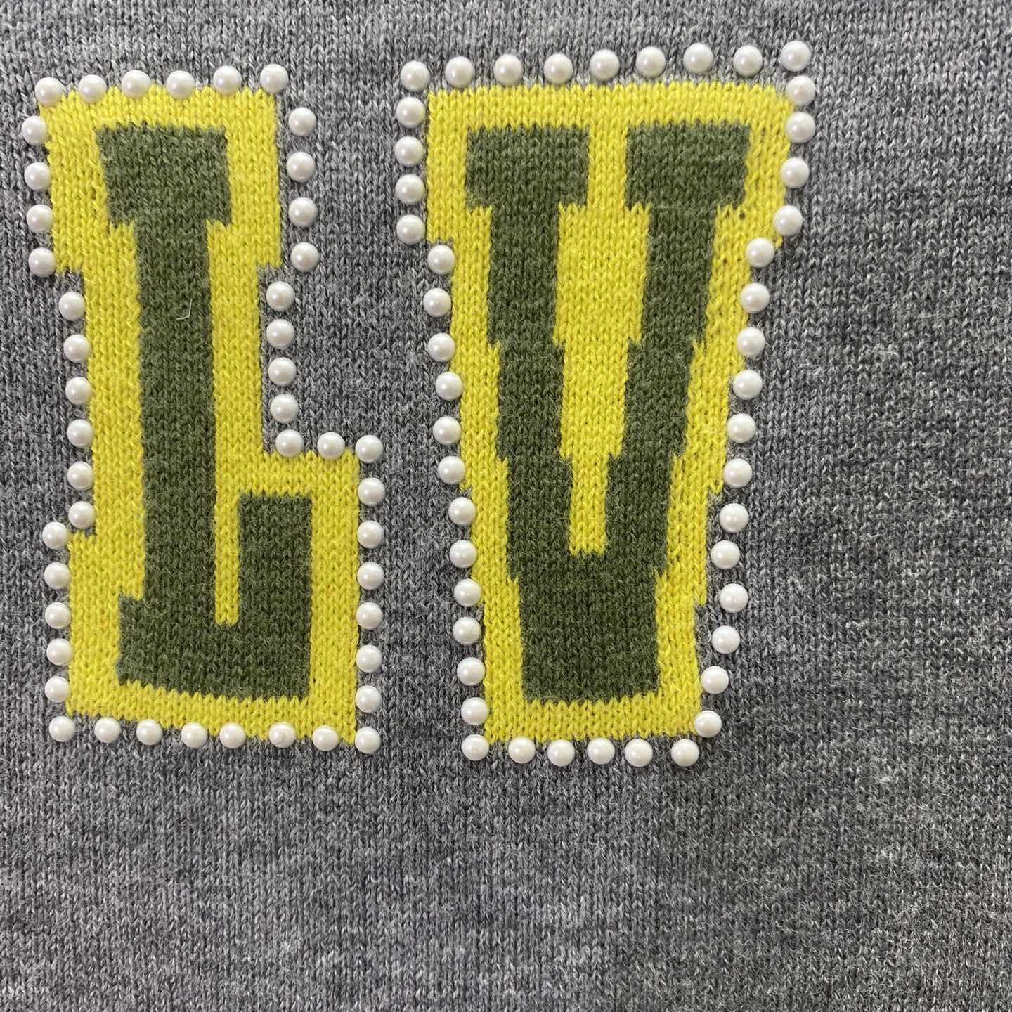 Louis Vuitton Embellished Short-Sleeved Cotton Crewneck - DopestKickz