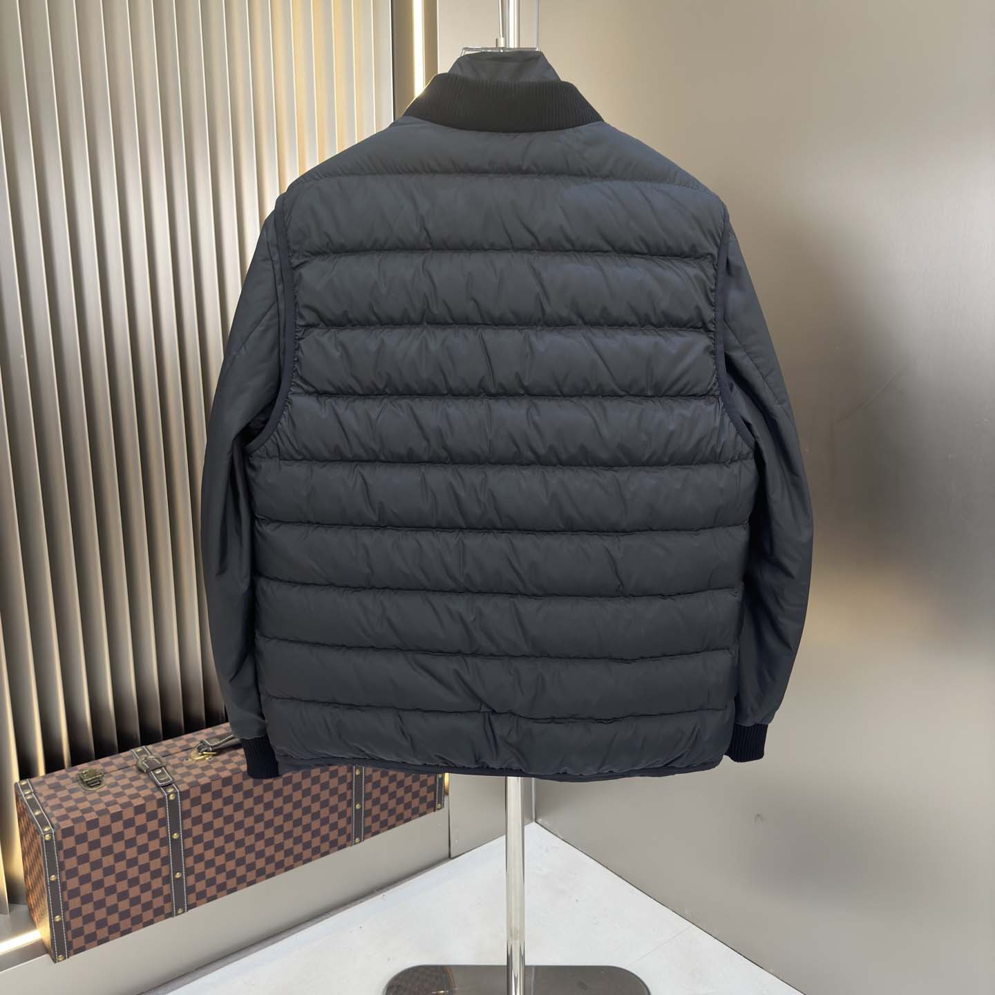 Moncler Black Verney 3-in-1 Short Jacket & Down Vest Set - DopestKickz