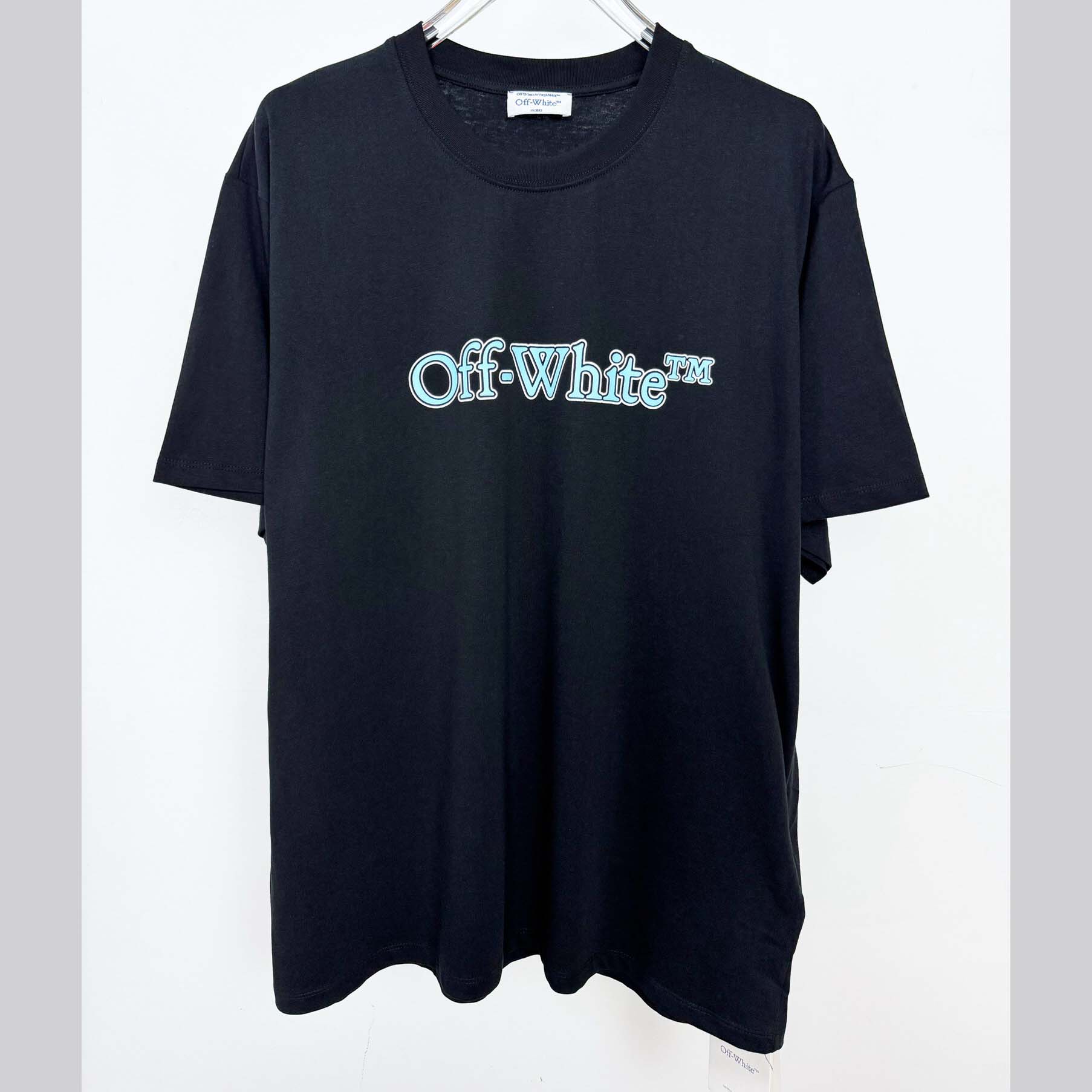 Off-White Big Bookish T-Shirt In Black - DopestKickz
