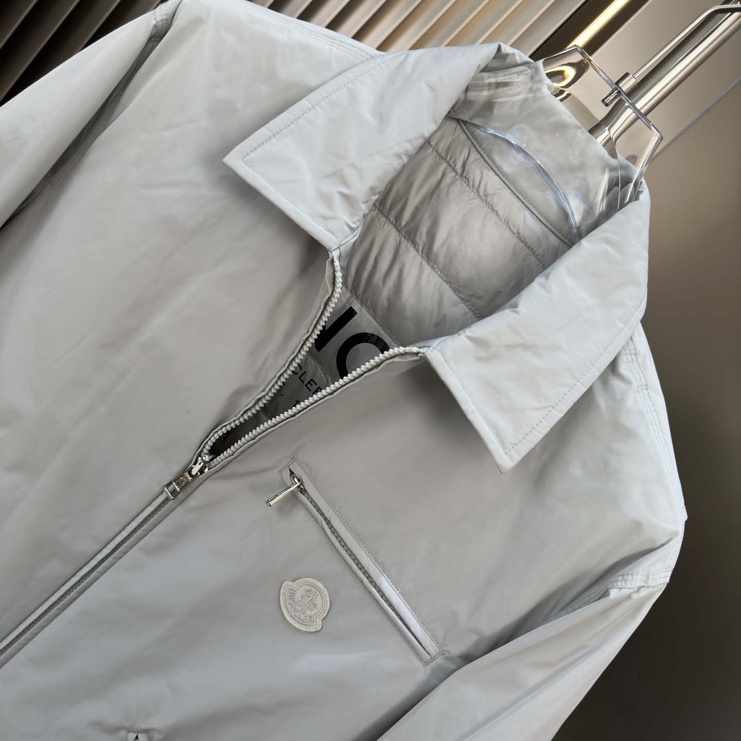 Moncler Cidone Reversible Down Shirt Jacket - DopestKickz