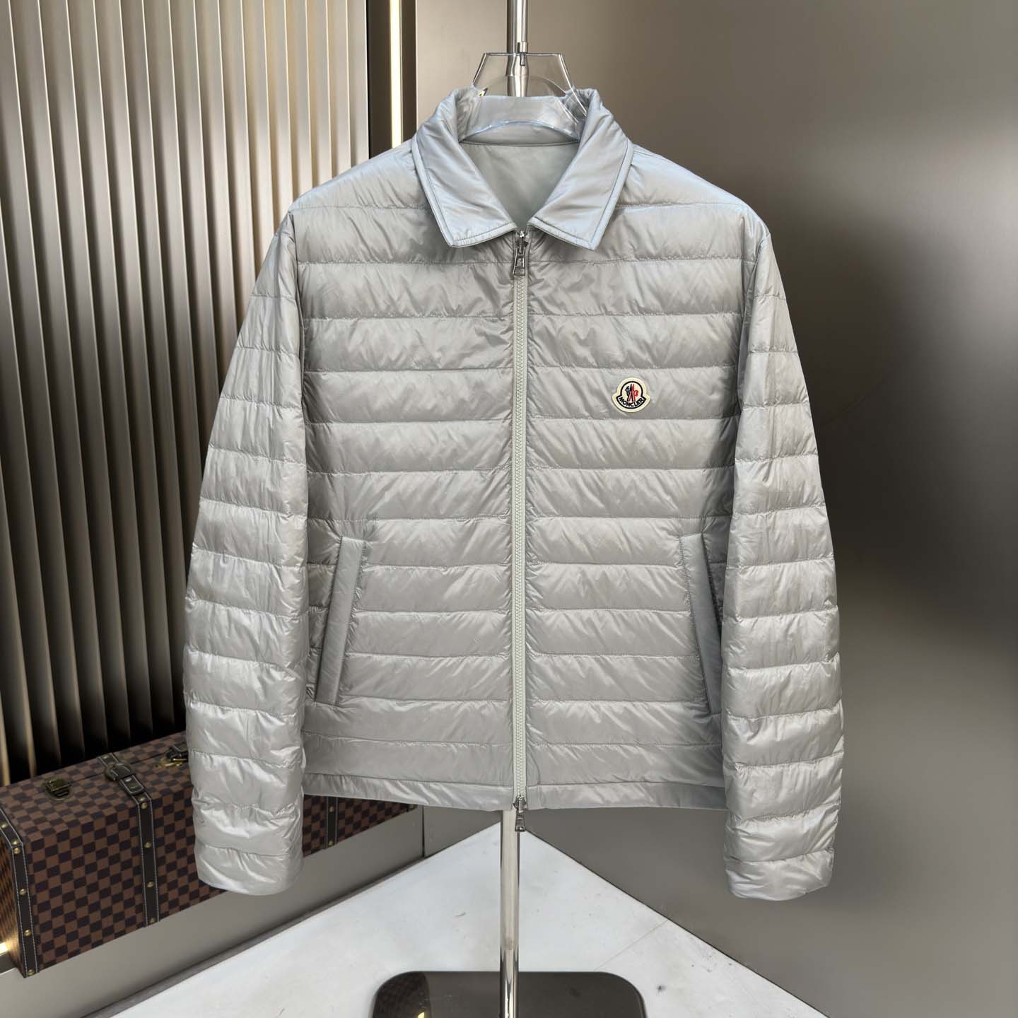 Moncler Cidone Reversible Down Shirt Jacket - DopestKickz