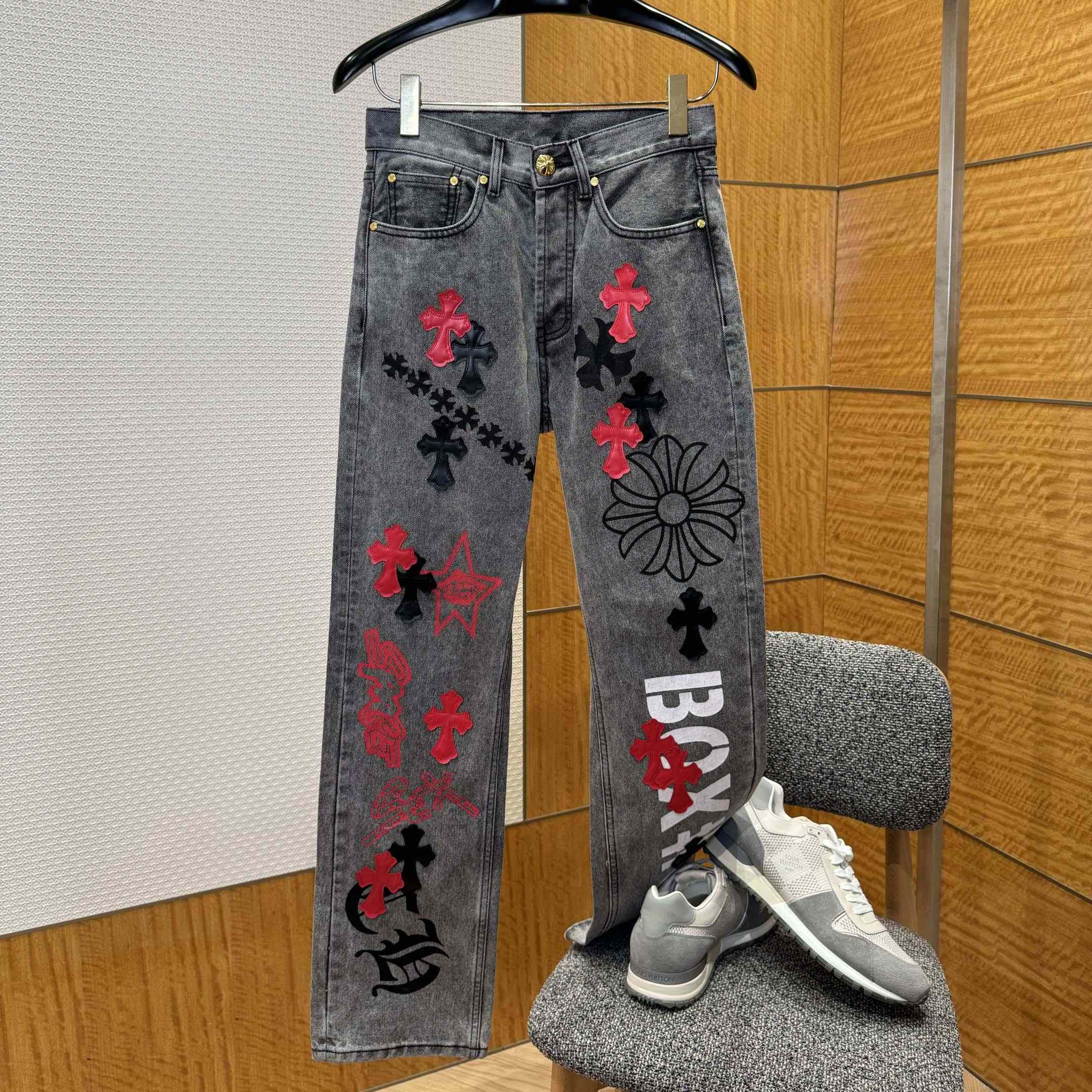 Chrome Hearts Jeans - DopestKickz