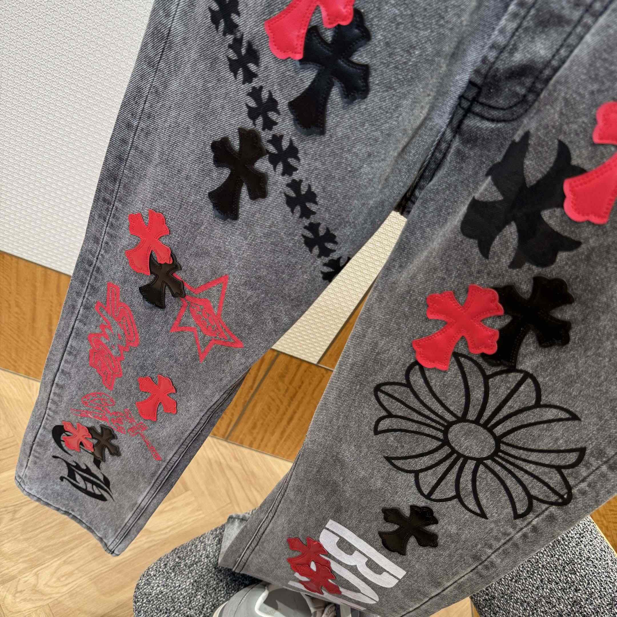 Chrome Hearts Jeans - DopestKickz