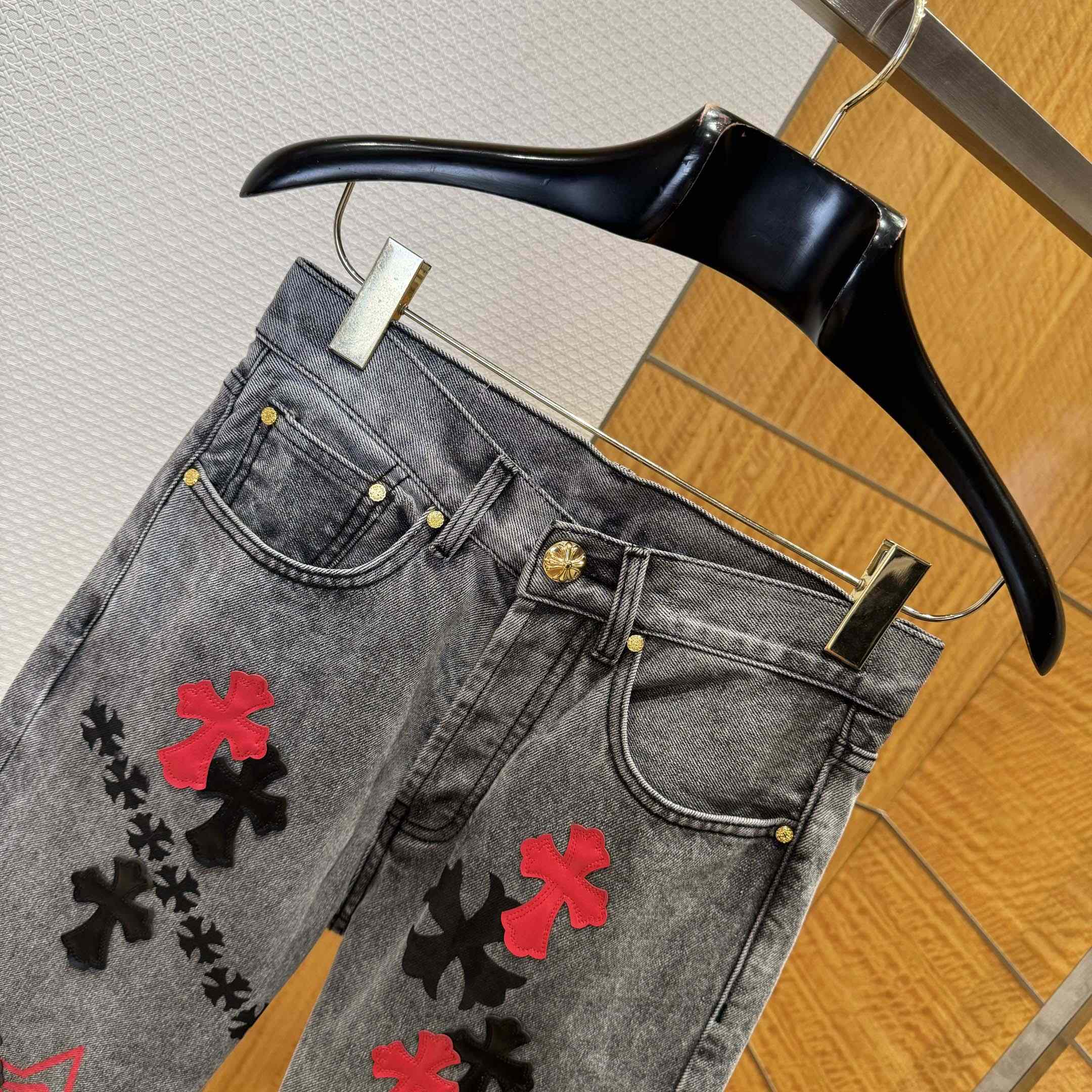 Chrome Hearts Jeans - DopestKickz