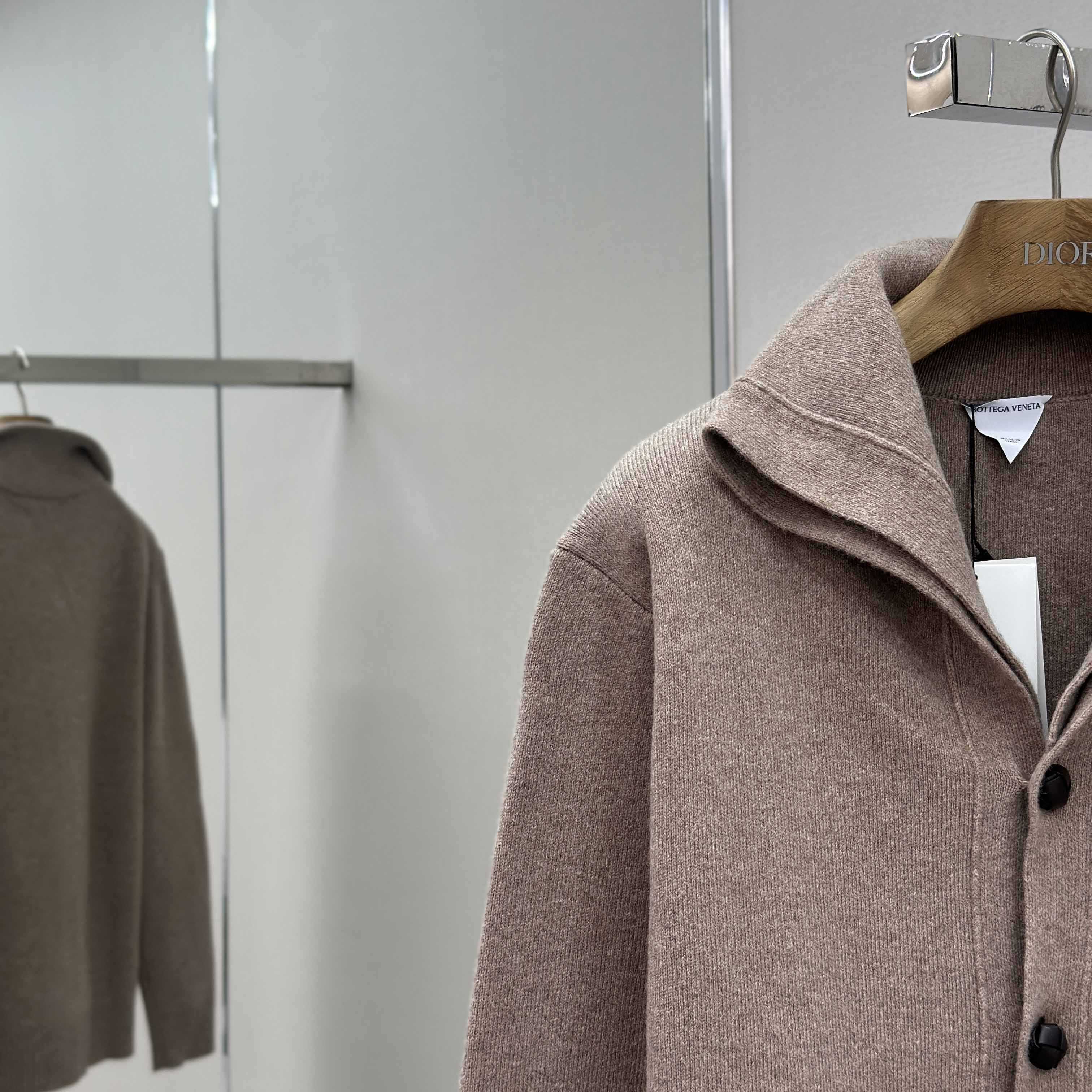 Bottega Veneta Compact Wool Cardigan - DopestKickz