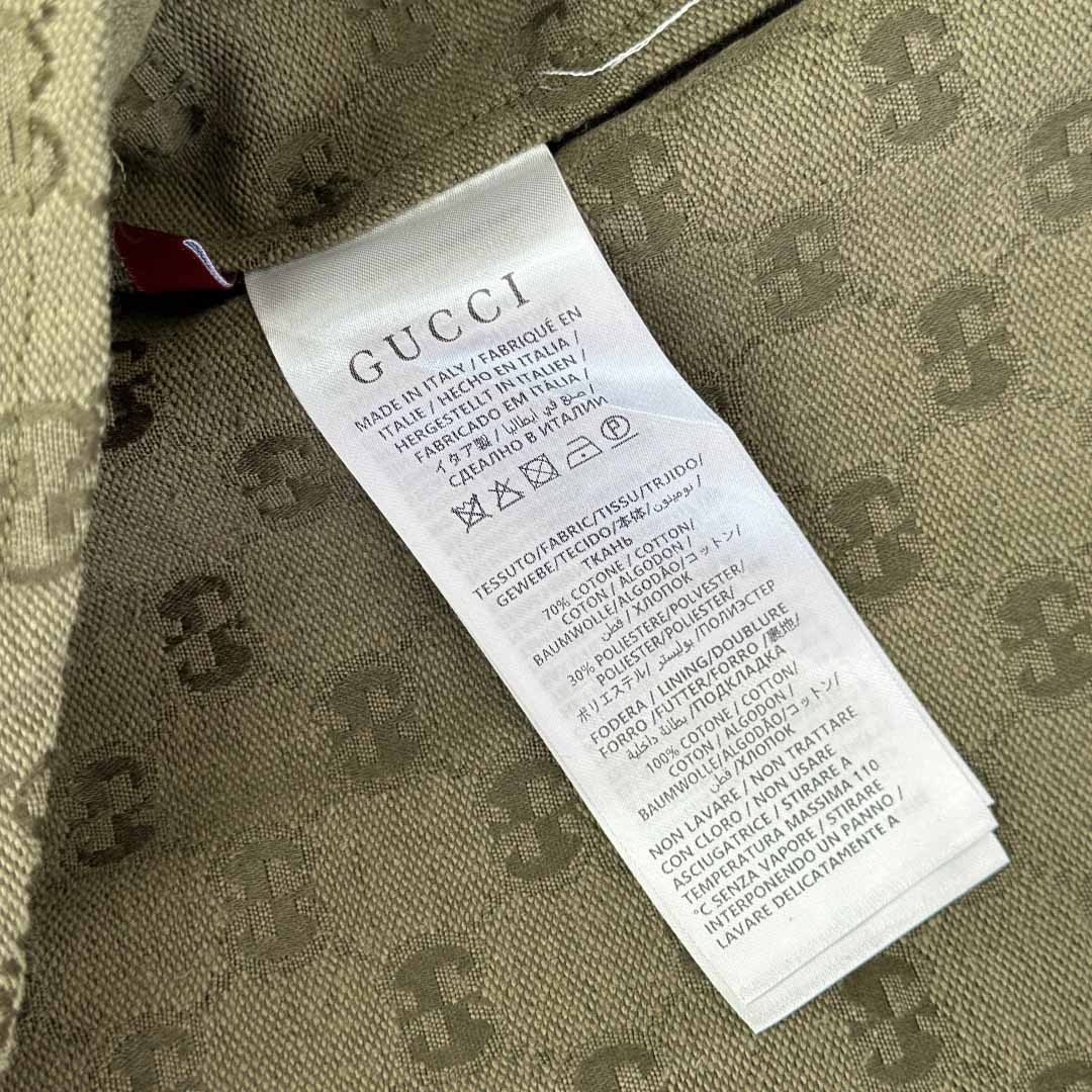 Gucci  Monogrammed Cotton-Blend Jacquard Shirt - DopestKickz